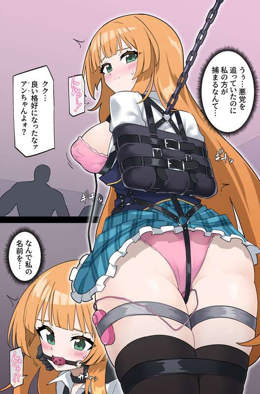 【Skeb】捕獲されたアン 图片编号 1