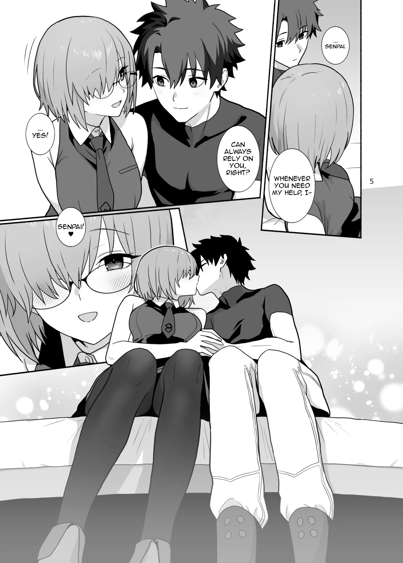 [Tsukinami Days (Kiya Hajime)] Ashita ga futari o wakatsu made | Until tomorrow comes to separate us (Fate/Grand Order) [English] [DeppoTL] 图片编号 4