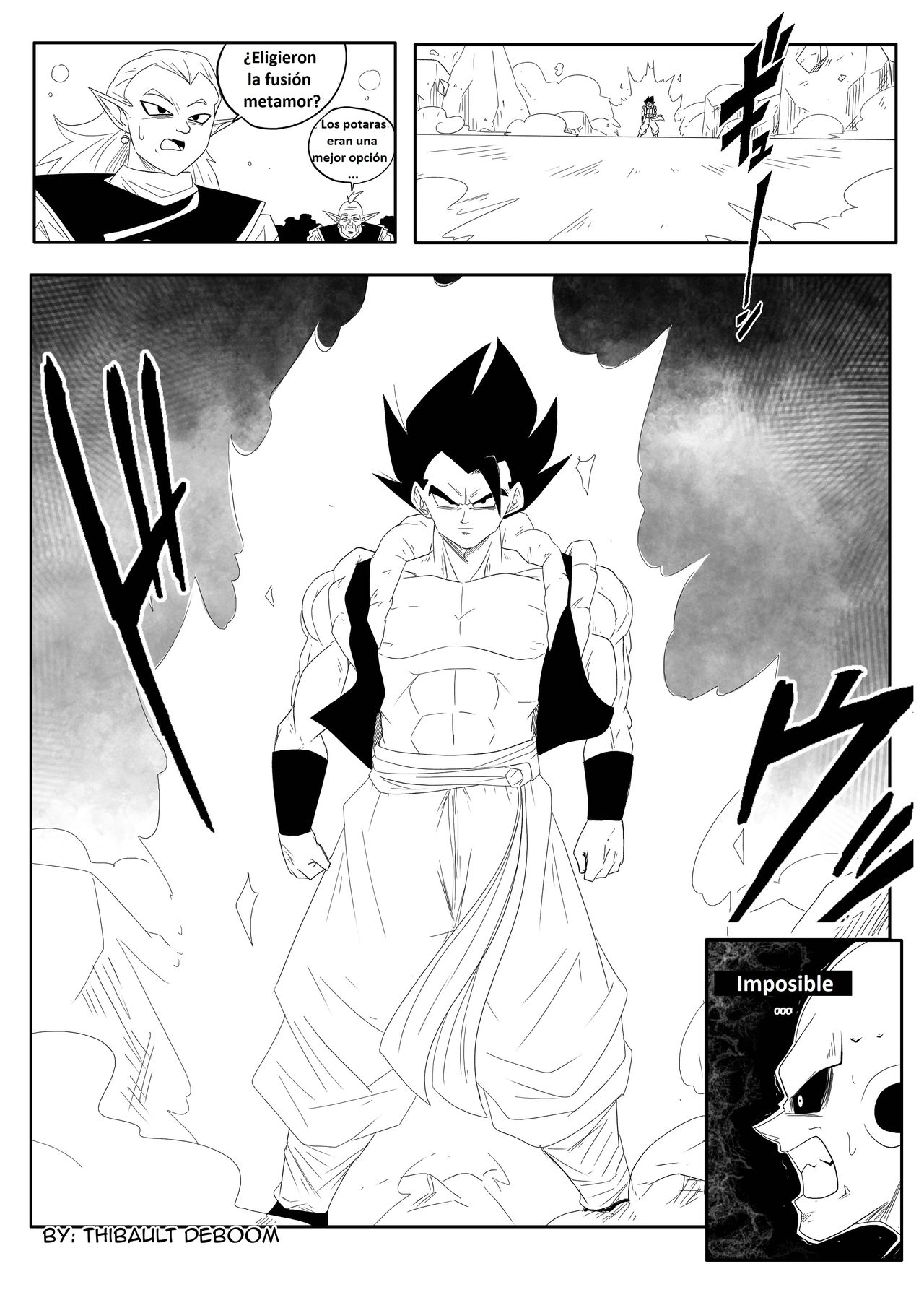 Gogeta vs Buu Creador: Thibaul Deboom imagen número 2