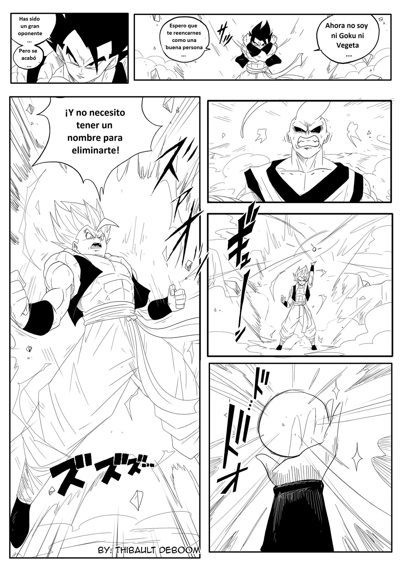 Gogeta vs Buu Creador: Thibaul Deboom imagen número 3