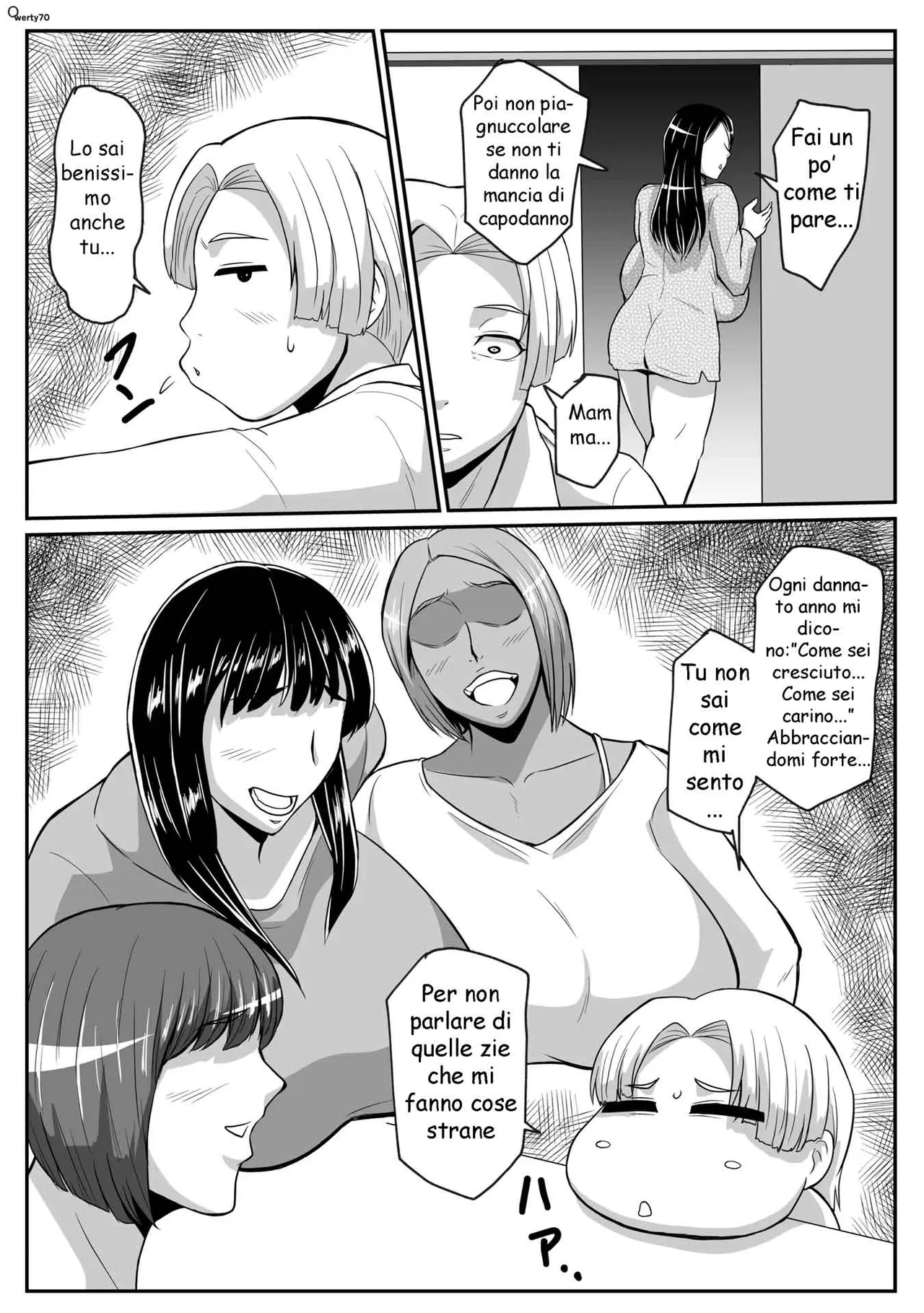 [Karakuri Korokke] Fotti capodanno con mamma e zie Bildnummer 3