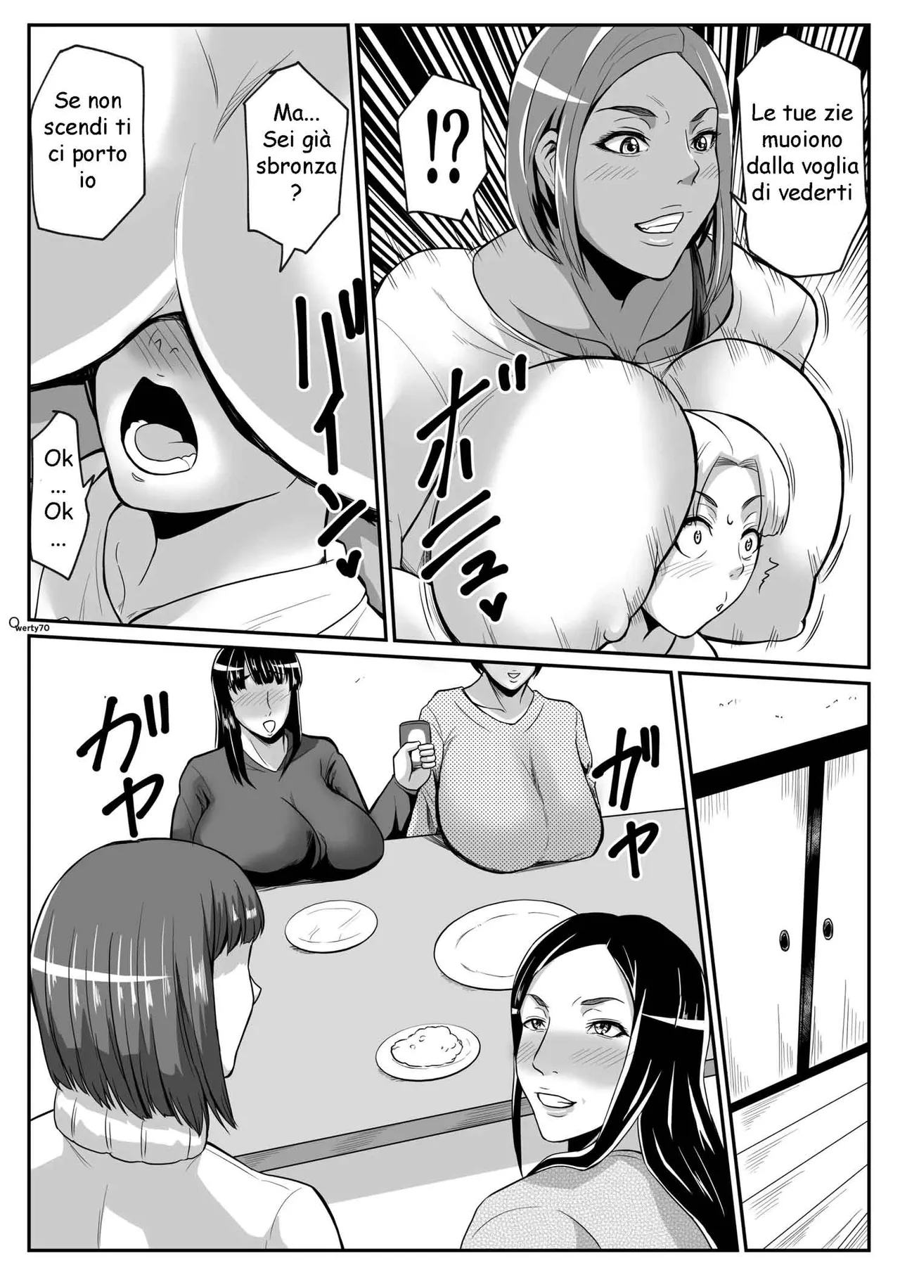 [Karakuri Korokke] Fotti capodanno con mamma e zie Bildnummer 5