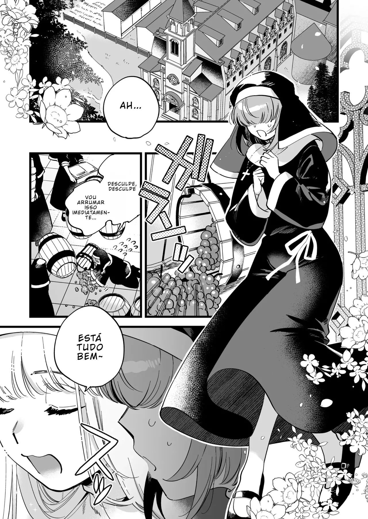 [Yukataro] Salvação do Desejo Sagrado~ O Treinamento da Irmã Spica com sua Discípula~ [Português PT-BR] image number 3