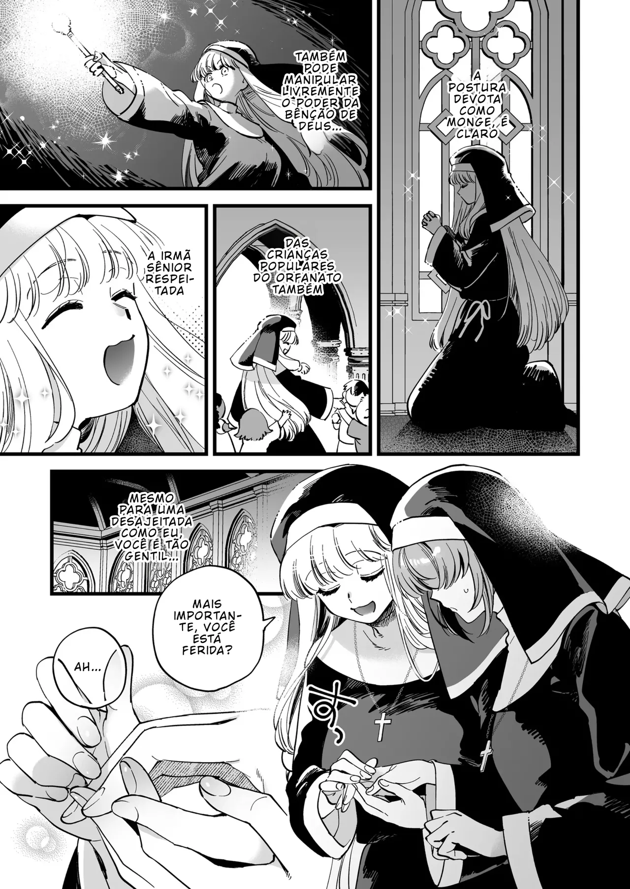 [Yukataro] Salvação do Desejo Sagrado~ O Treinamento da Irmã Spica com sua Discípula~ [Português PT-BR] image number 5