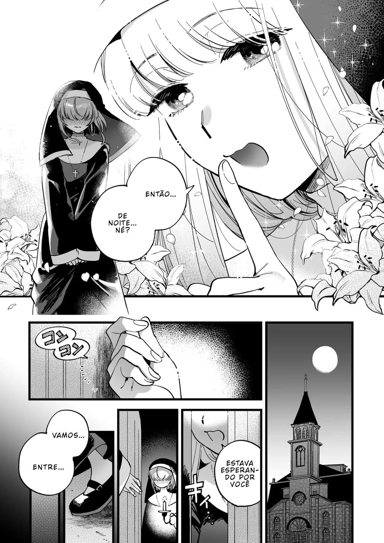 [Yukataro] Salvação do Desejo Sagrado~ O Treinamento da Irmã Spica com sua Discípula~ [Português PT-BR] image number 7