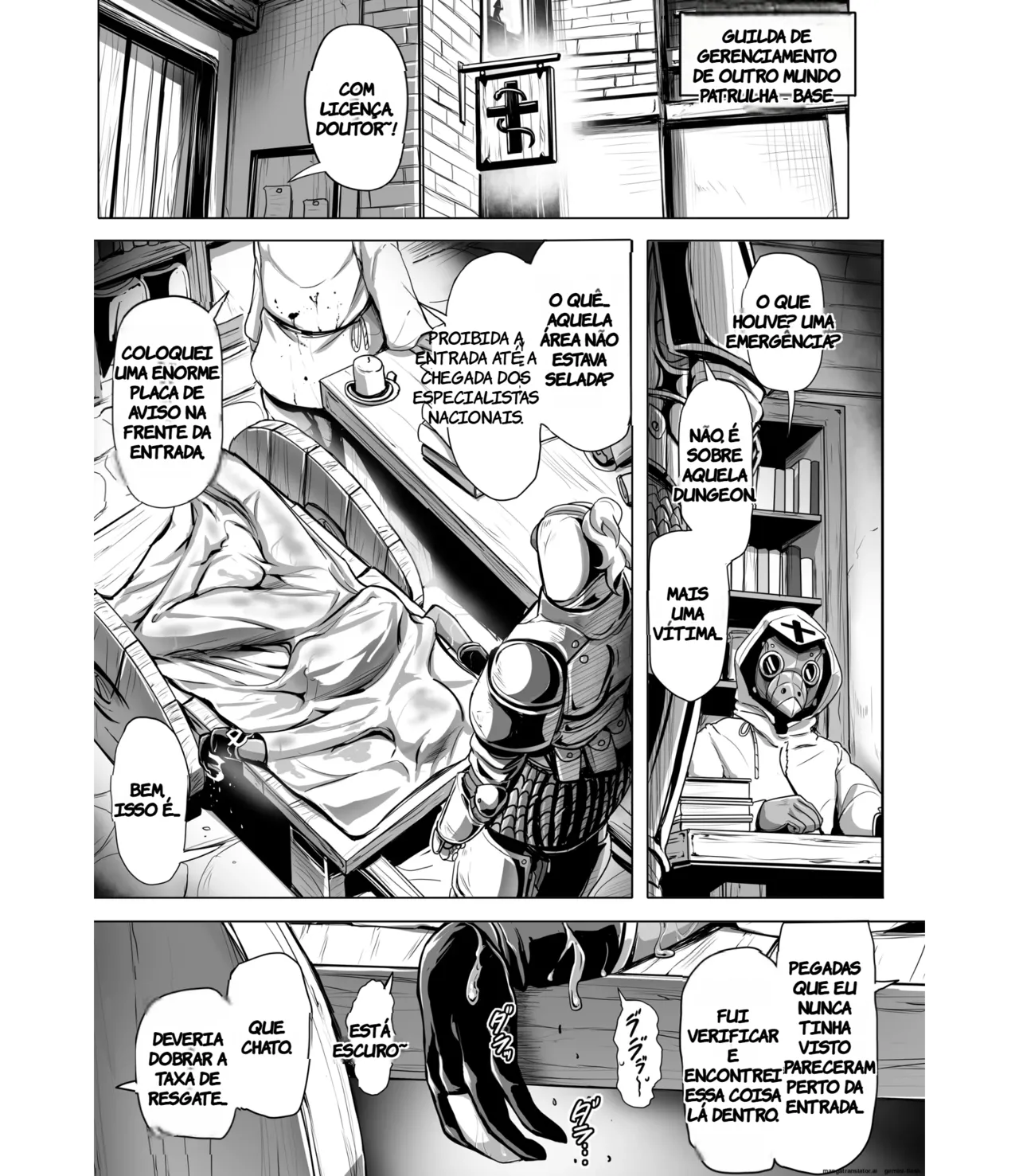 [Ijou Higan Sensen (Yaruku)] Empty the Witch (Nui Sociere) (TR-283) [Portuguese-BR] [Digital] изображение № 4