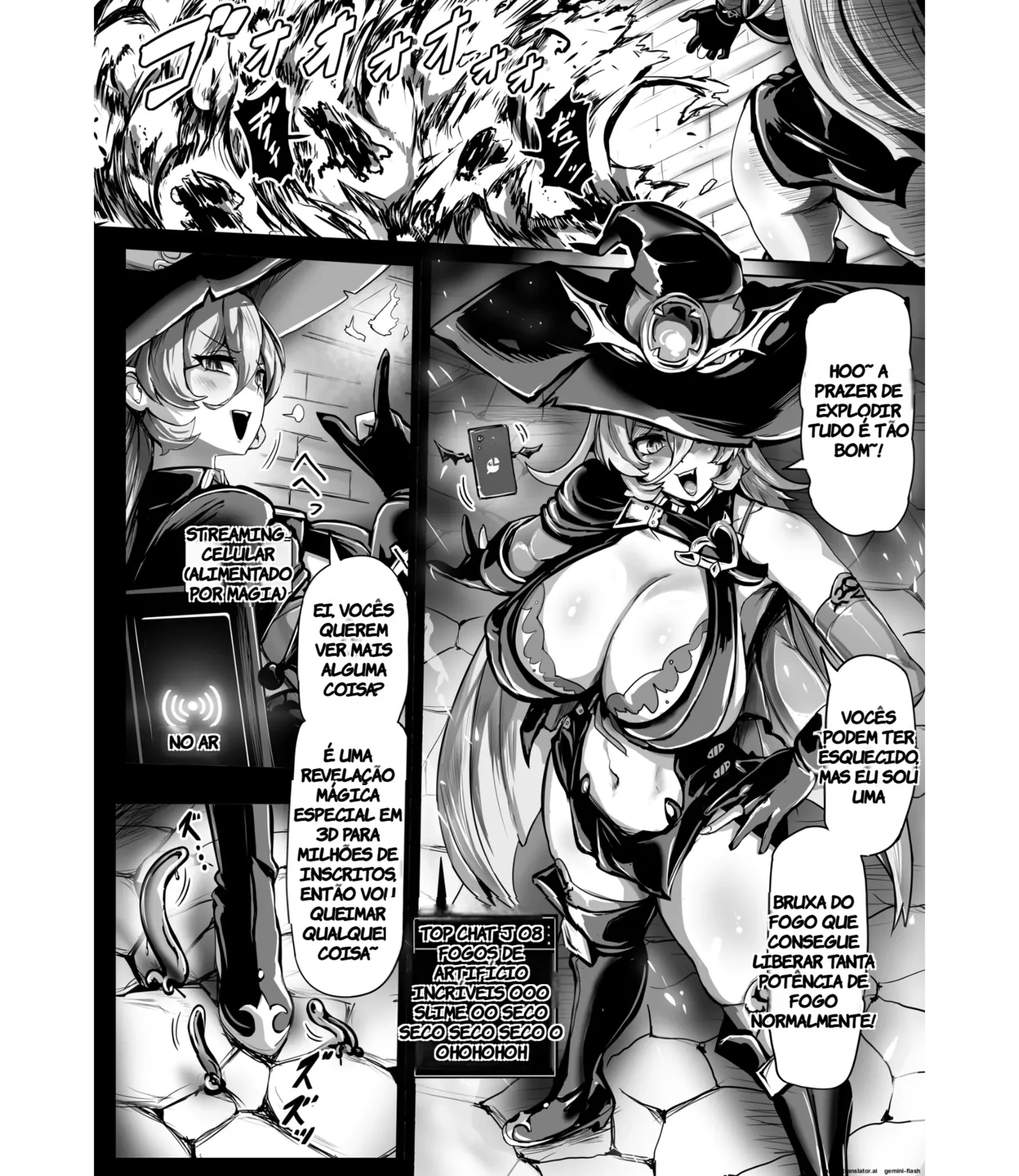 [Ijou Higan Sensen (Yaruku)] Empty the Witch (Nui Sociere) (TR-283) [Portuguese-BR] [Digital] изображение № 7