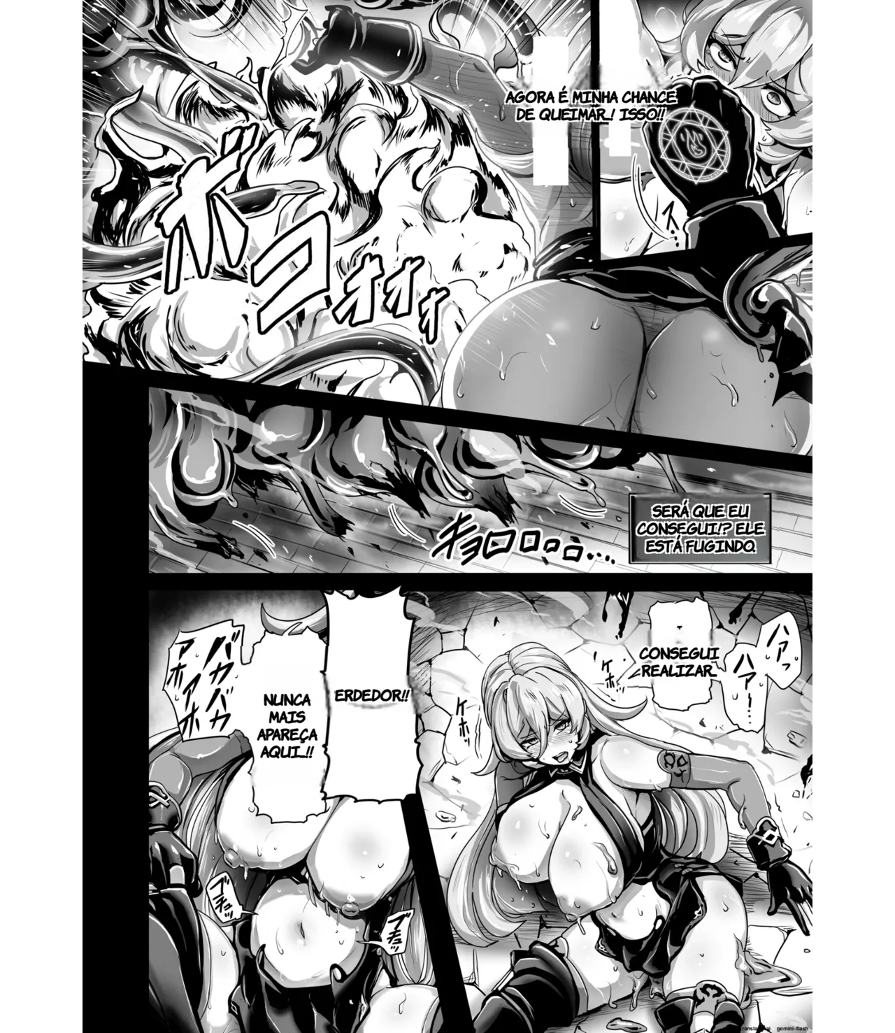 [Ijou Higan Sensen (Yaruku)] Empty the Witch (Nui Sociere) (TR-283) [Portuguese-BR] [Digital] изображение № 15