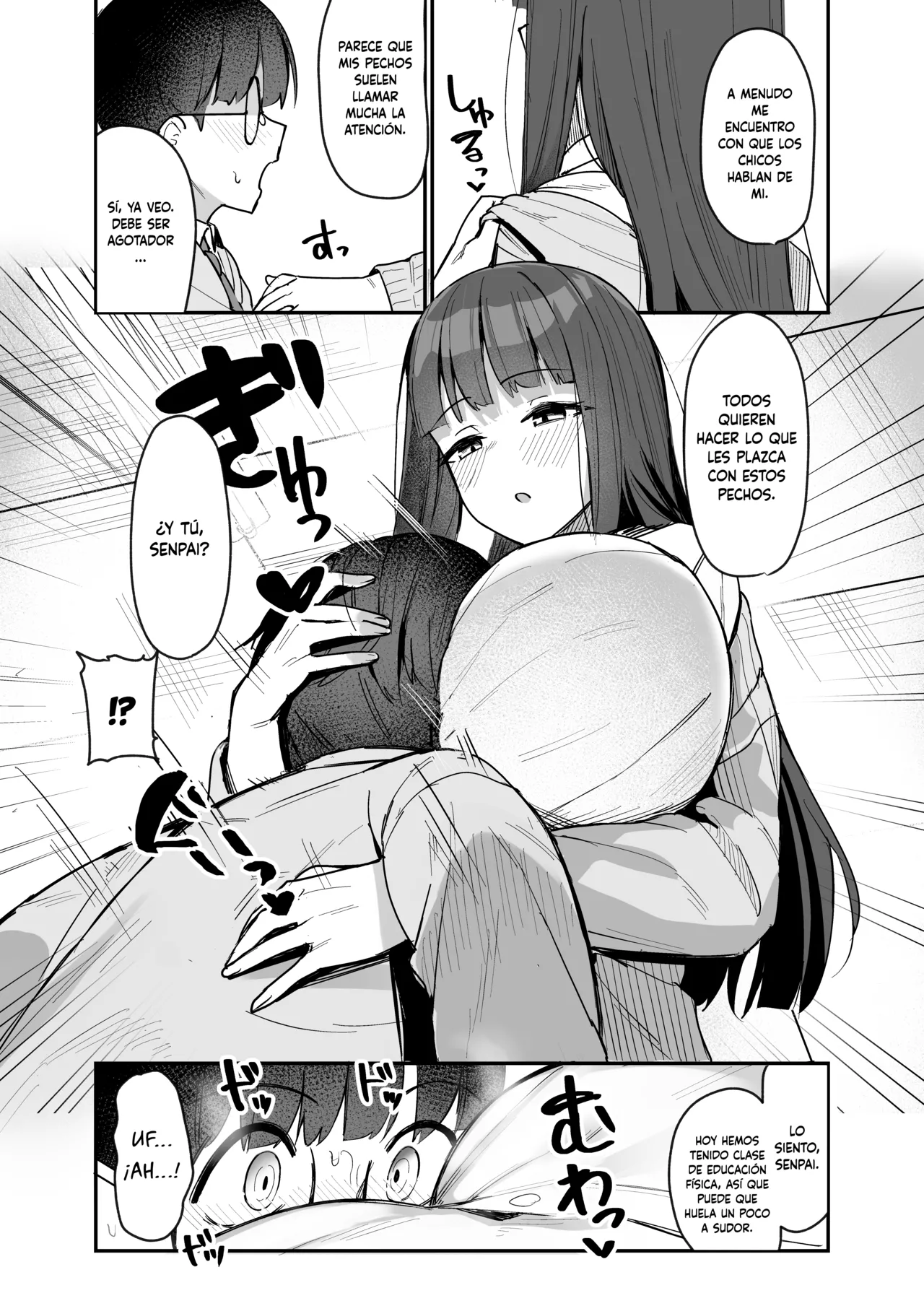 [Nijyouhan (ijou)] Kouhai JK ni Semararete Amaama Semerare Nagasare Ecchi suru Hanashi｜La Historia de cómo mi Kouhai me Acorraló y Terminé Teniendo Sexo con Ella [Spanish] [DARKSIDE] [Decensored] [Digital] 图片编号 6