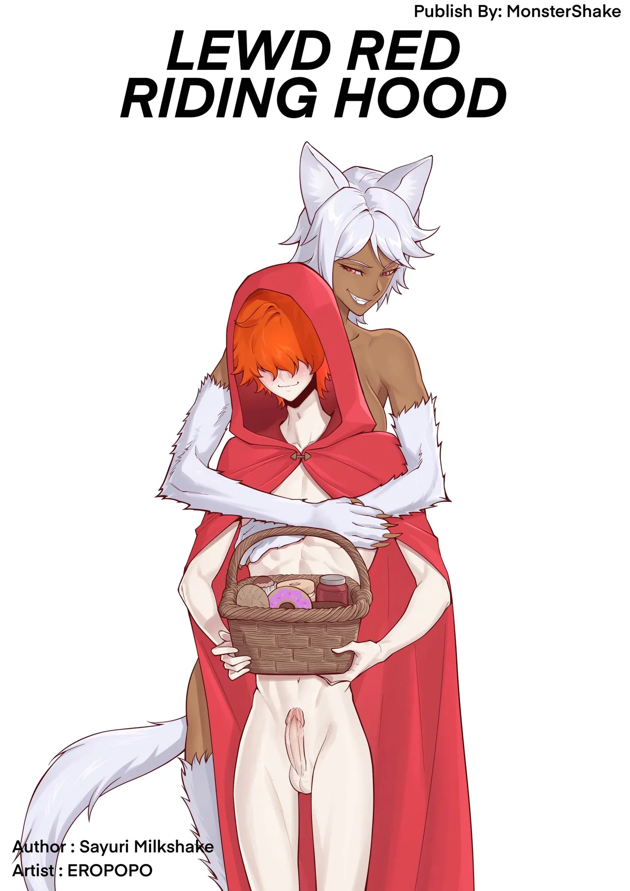 [MonsterShake (Sayuri Milkshake, ER0POPO)] Lewd Red Riding Hood – Chapter 1 [English and Japanese] Bildnummer 1