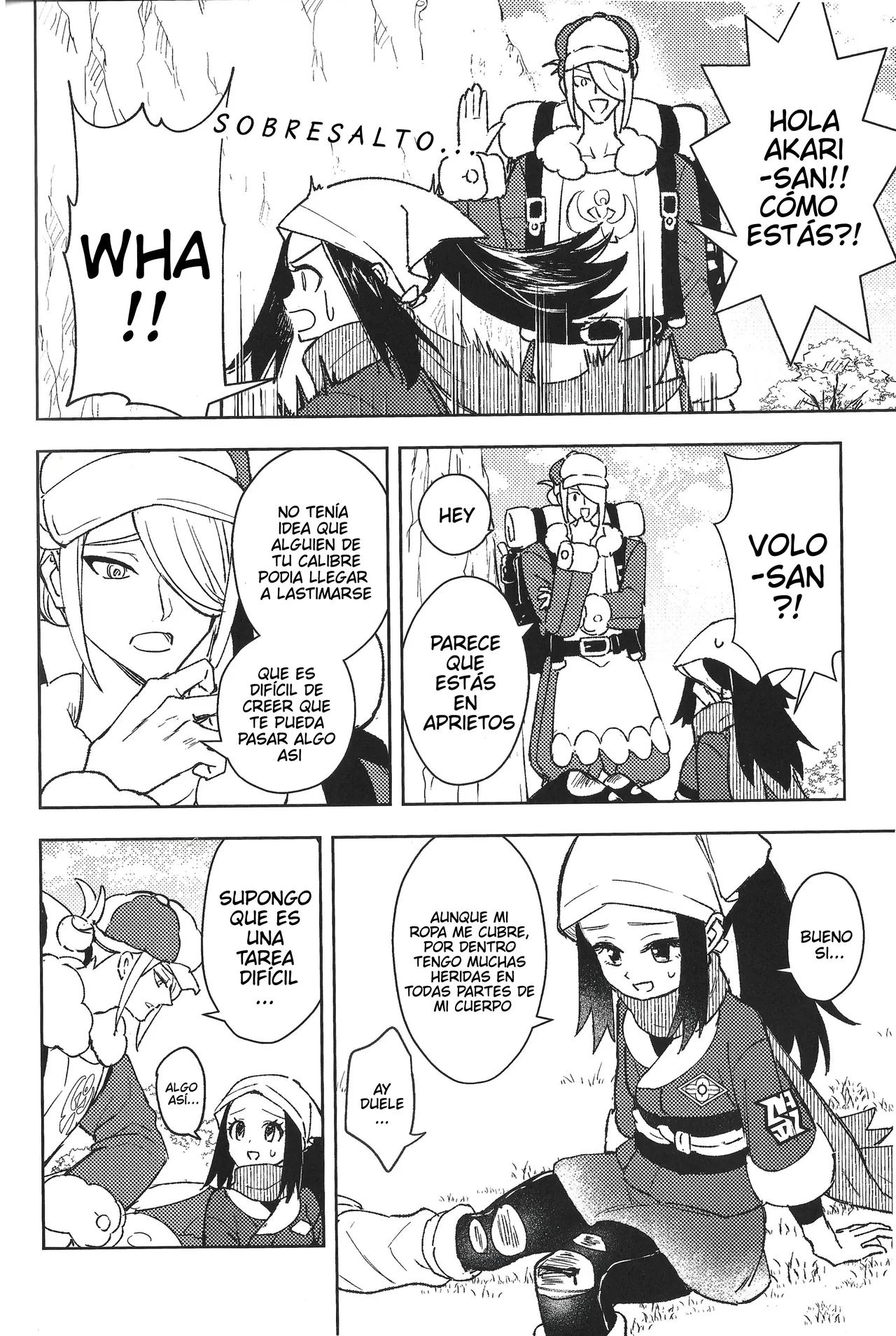 [Erika] El Desvanecer del Castigo Divino- Pokemon LEGENDS Arceus dj- Volo x Akari [Español] Dur image number 10