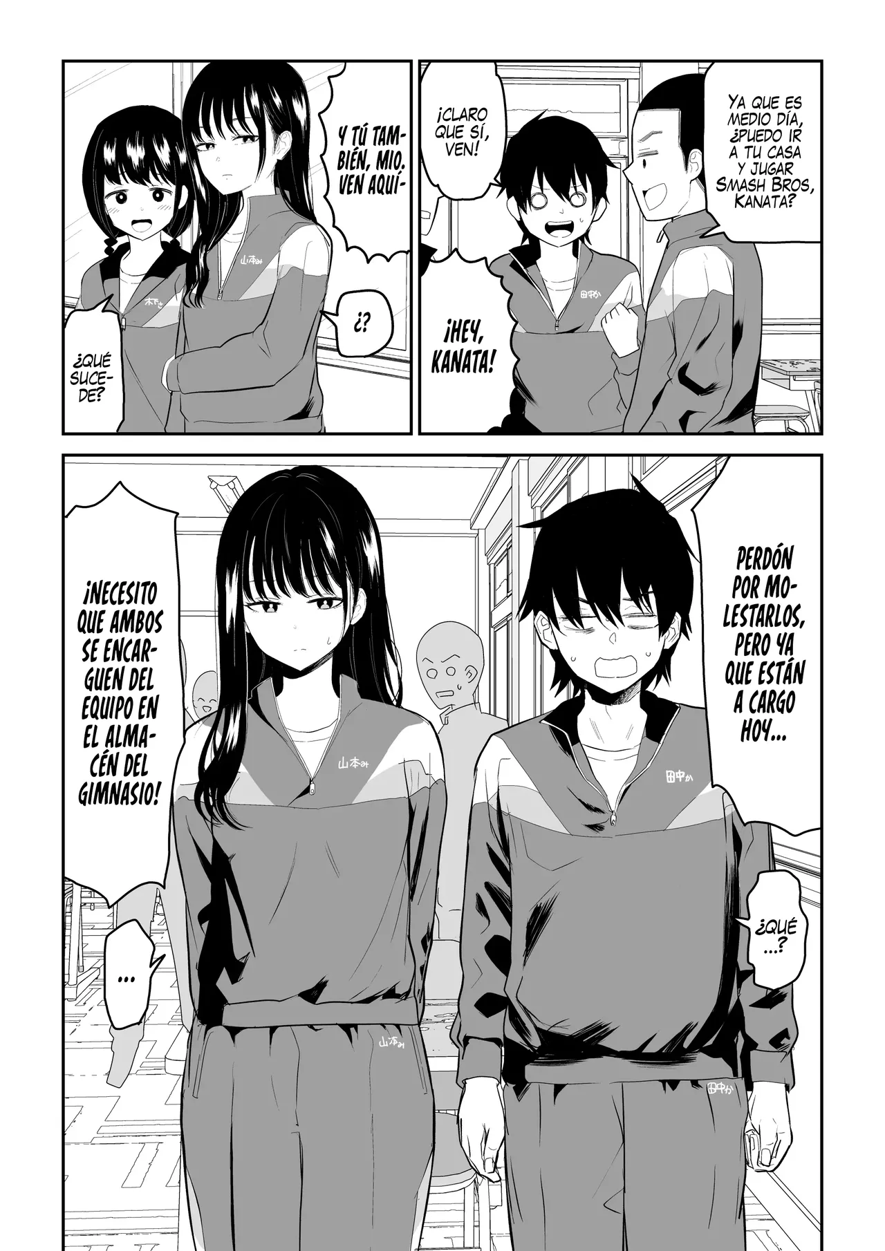 [Niji-Teru] Toraware no Taiiku Souko de Cool-Dere JK to Kusuguri H!｜Encerrados en el Almacén del Gimnasio, Sexo Cosquilleante con una Estudiante Kuudere [Español] [Chocola Scan] 画像番号 2