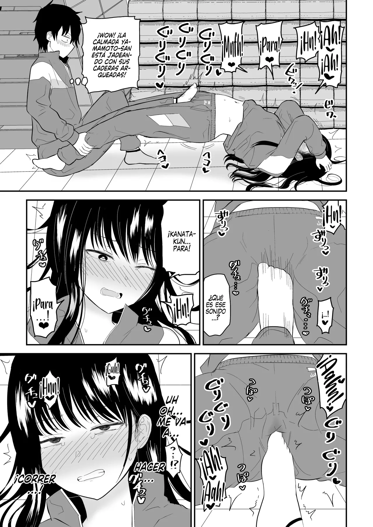 [Niji-Teru] Toraware no Taiiku Souko de Cool-Dere JK to Kusuguri H!｜Encerrados en el Almacén del Gimnasio, Sexo Cosquilleante con una Estudiante Kuudere [Español] [Chocola Scan] 画像番号 17