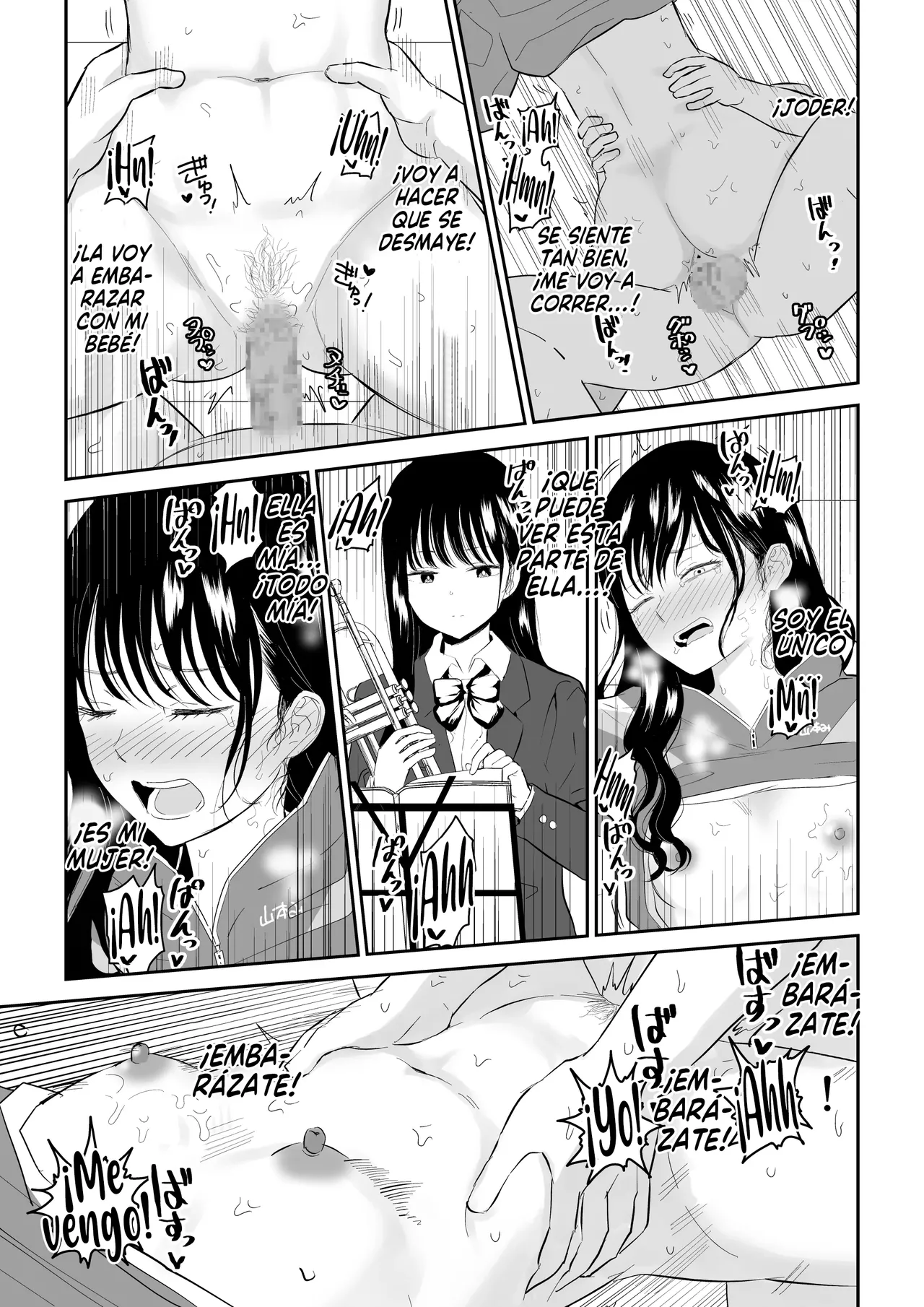 [Niji-Teru] Toraware no Taiiku Souko de Cool-Dere JK to Kusuguri H!｜Encerrados en el Almacén del Gimnasio, Sexo Cosquilleante con una Estudiante Kuudere [Español] [Chocola Scan] 画像番号 33