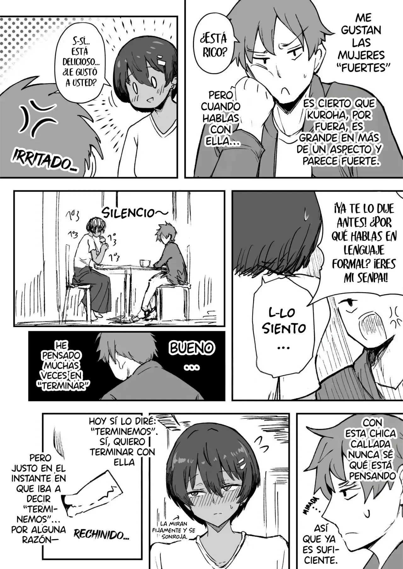 [Donmetsu] Tsuyoi Kanojo｜Una Novia Fuerte [Spanish] [Last Dance Scan] изображение № 3