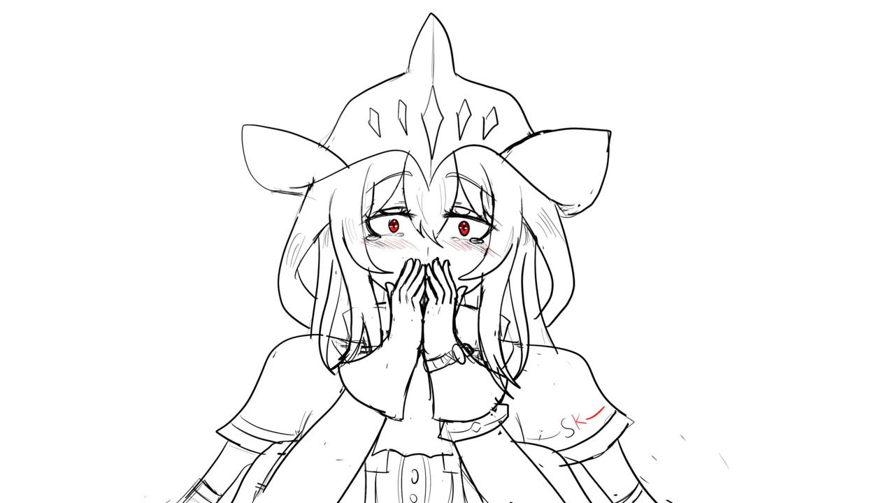 （明日方舟）（屑吉良著）爱如潮涌——斯卡蒂の生日纪念作 imagen número 4