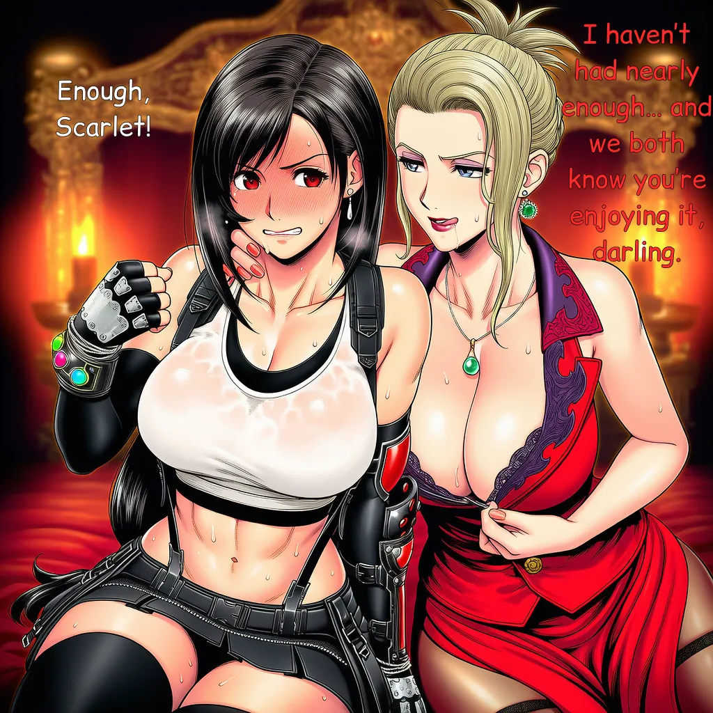[HustaNSFW] Scarlet's Domination (Final Fantasy VII) [AI Generated] [English] image number 16