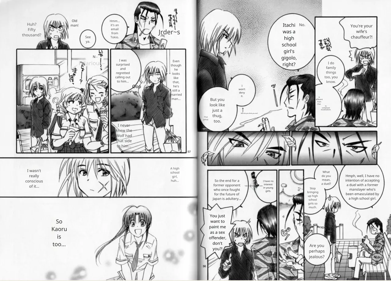 Modern Samurai X, Yamaguchirow, Shini Yamaguchi, Rurouni Kenshin 8eme image