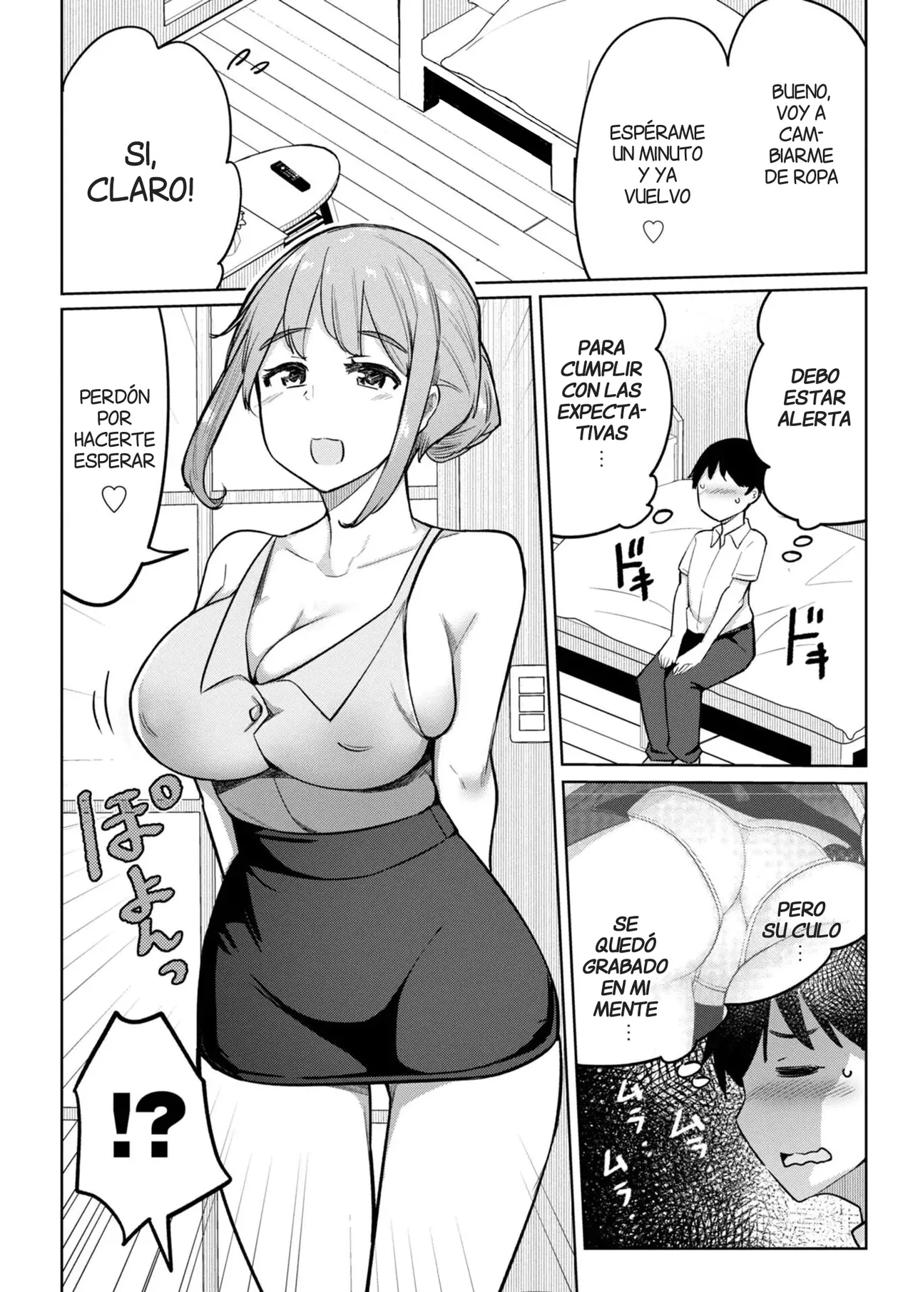 [Ippongui] Kouhai Amayakashi Harem in Fuuki Iinkai Ch. 5 | Un Kouhai mimado por un Haren en el Comite de la Moral Publica (Cap.5) [Spanish] [Harenchi no Fansub] [Digital] 4eme image