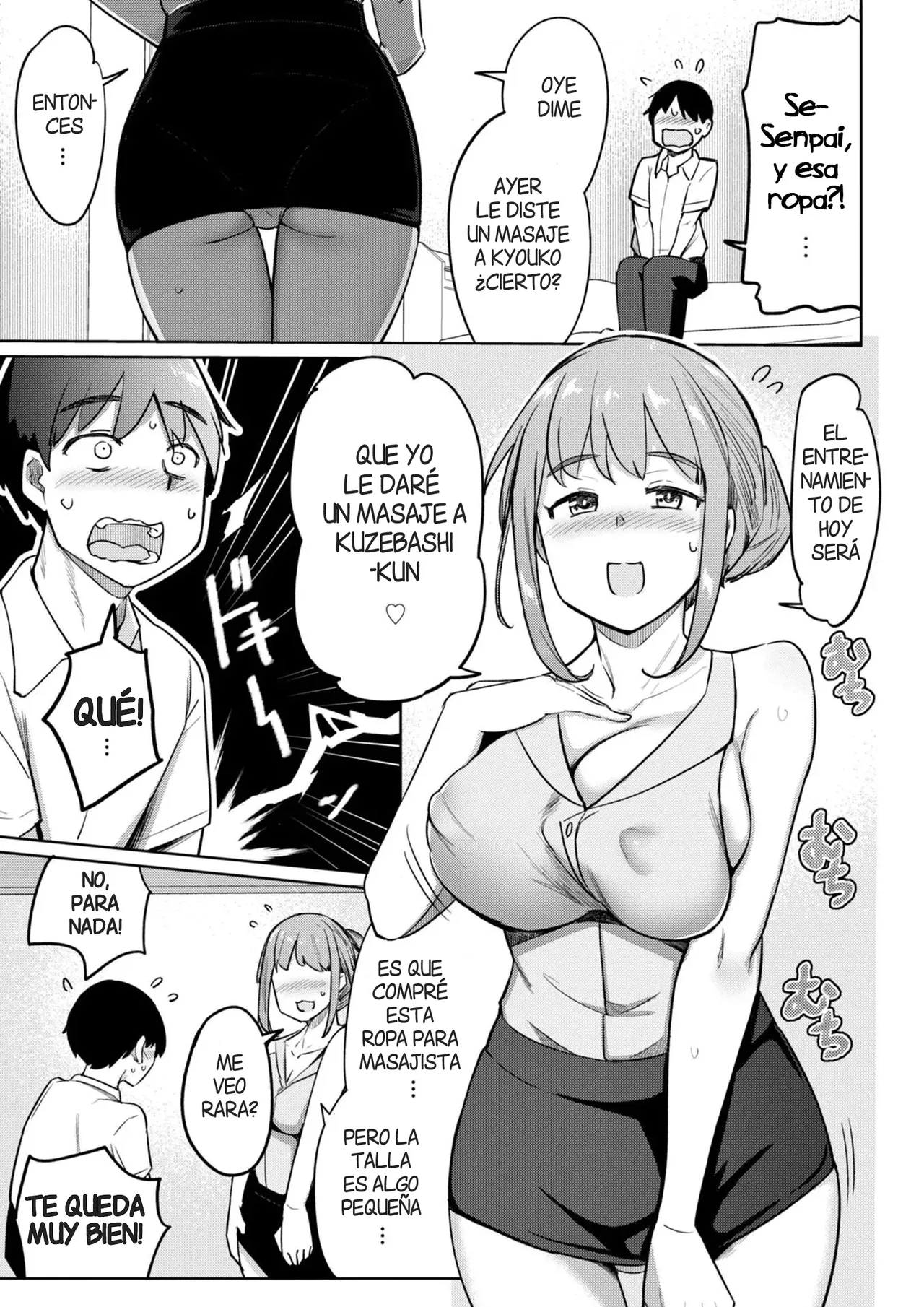 [Ippongui] Kouhai Amayakashi Harem in Fuuki Iinkai Ch. 5 | Un Kouhai mimado por un Haren en el Comite de la Moral Publica (Cap.5) [Spanish] [Harenchi no Fansub] [Digital] 5eme image