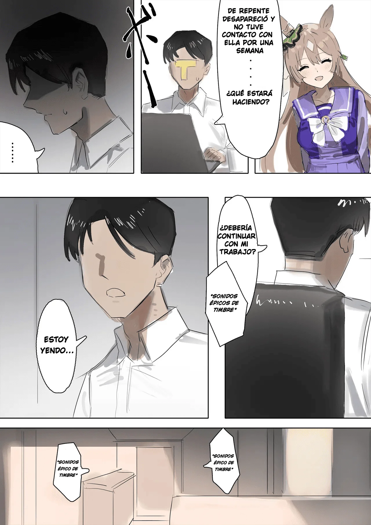 [Awei] Satono Diamond (Uma Musume Pretty Derby) [Spanish] [SigmaDeltaXD] изображение № 3