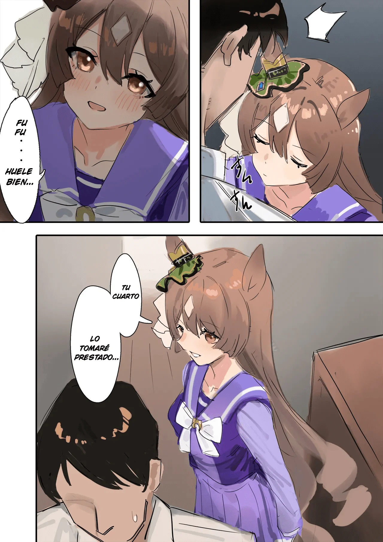 [Awei] Satono Diamond (Uma Musume Pretty Derby) [Spanish] [SigmaDeltaXD] изображение № 5