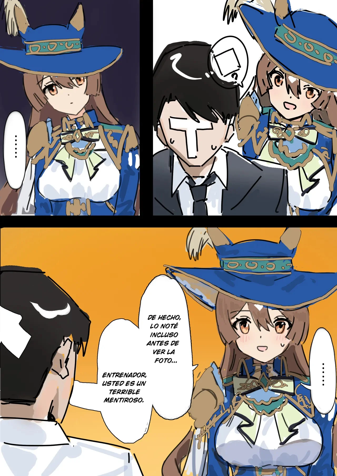 [Awei] Satono Diamond (Uma Musume Pretty Derby) [Spanish] [SigmaDeltaXD] изображение № 11