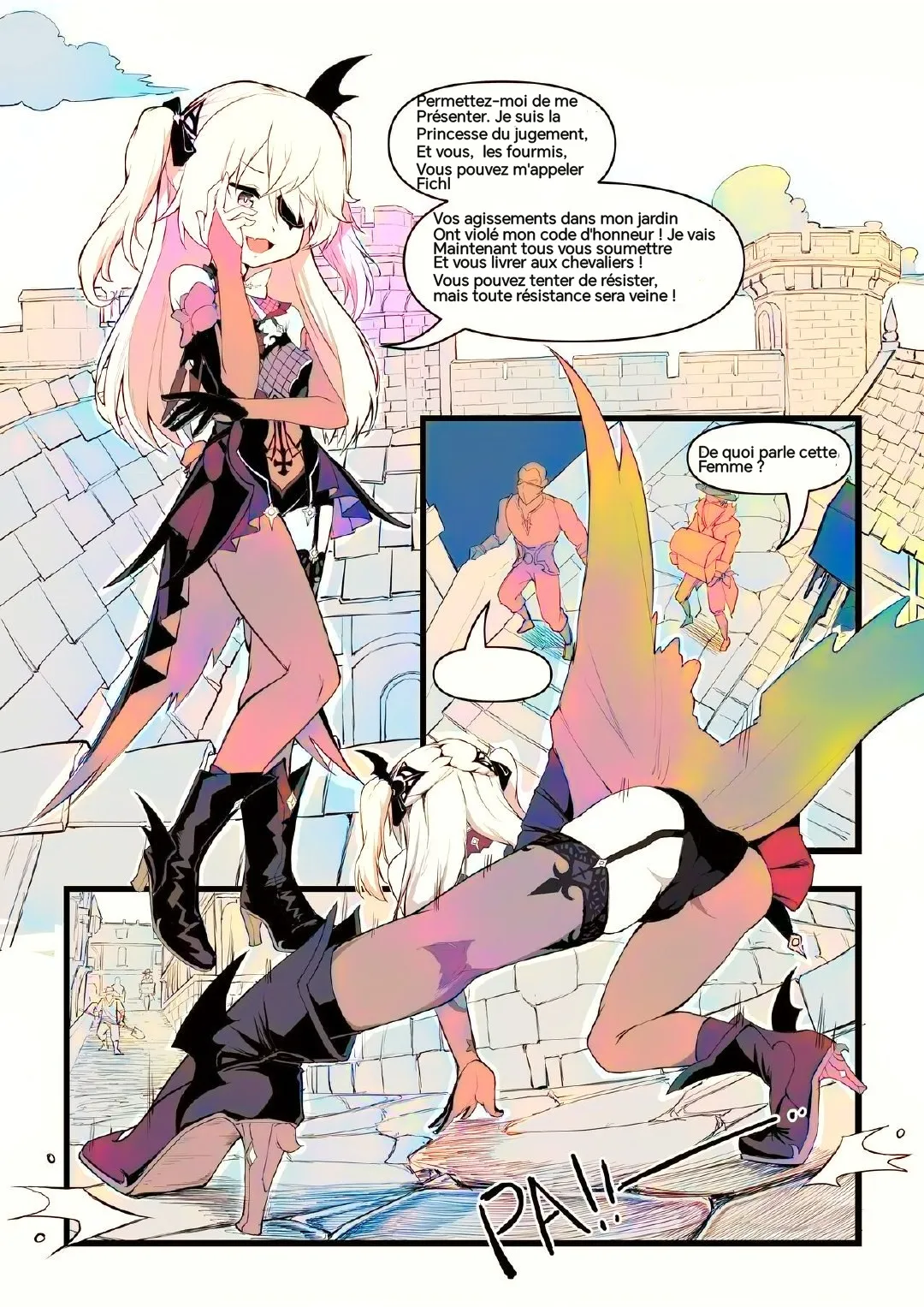 La princesse déchue face à sa véritable nature imagen número 3