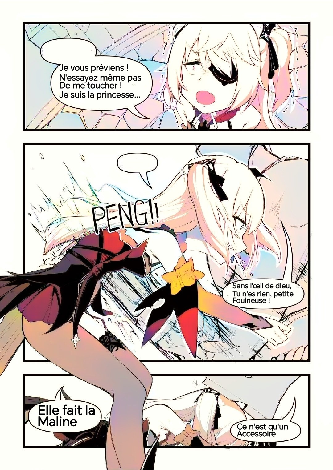 La princesse déchue face à sa véritable nature imagen número 8