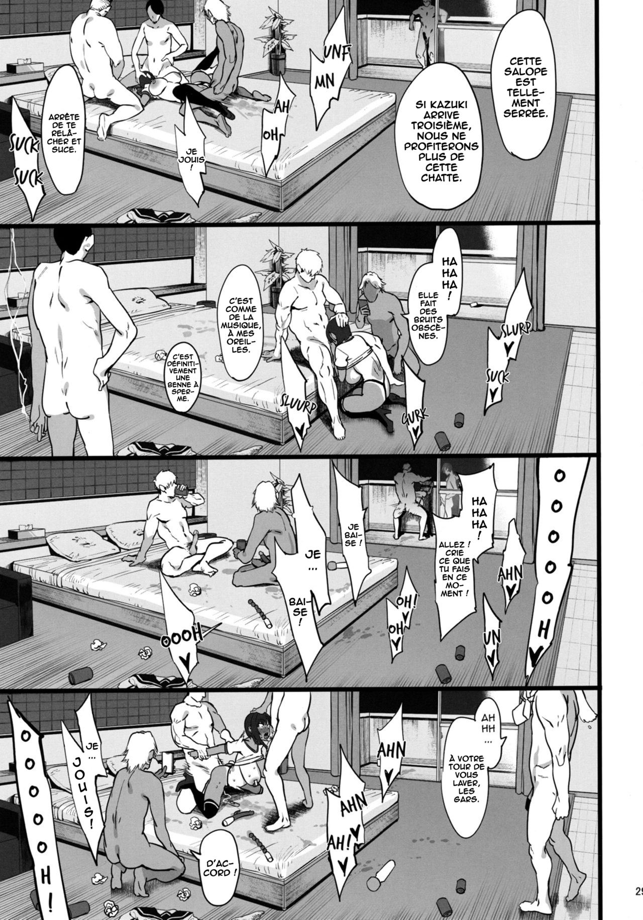 (C97) [PIANIISHIMO (Pija)] Zutto Shinjiteru [French] [O-S] [Decensored] 图片编号 28