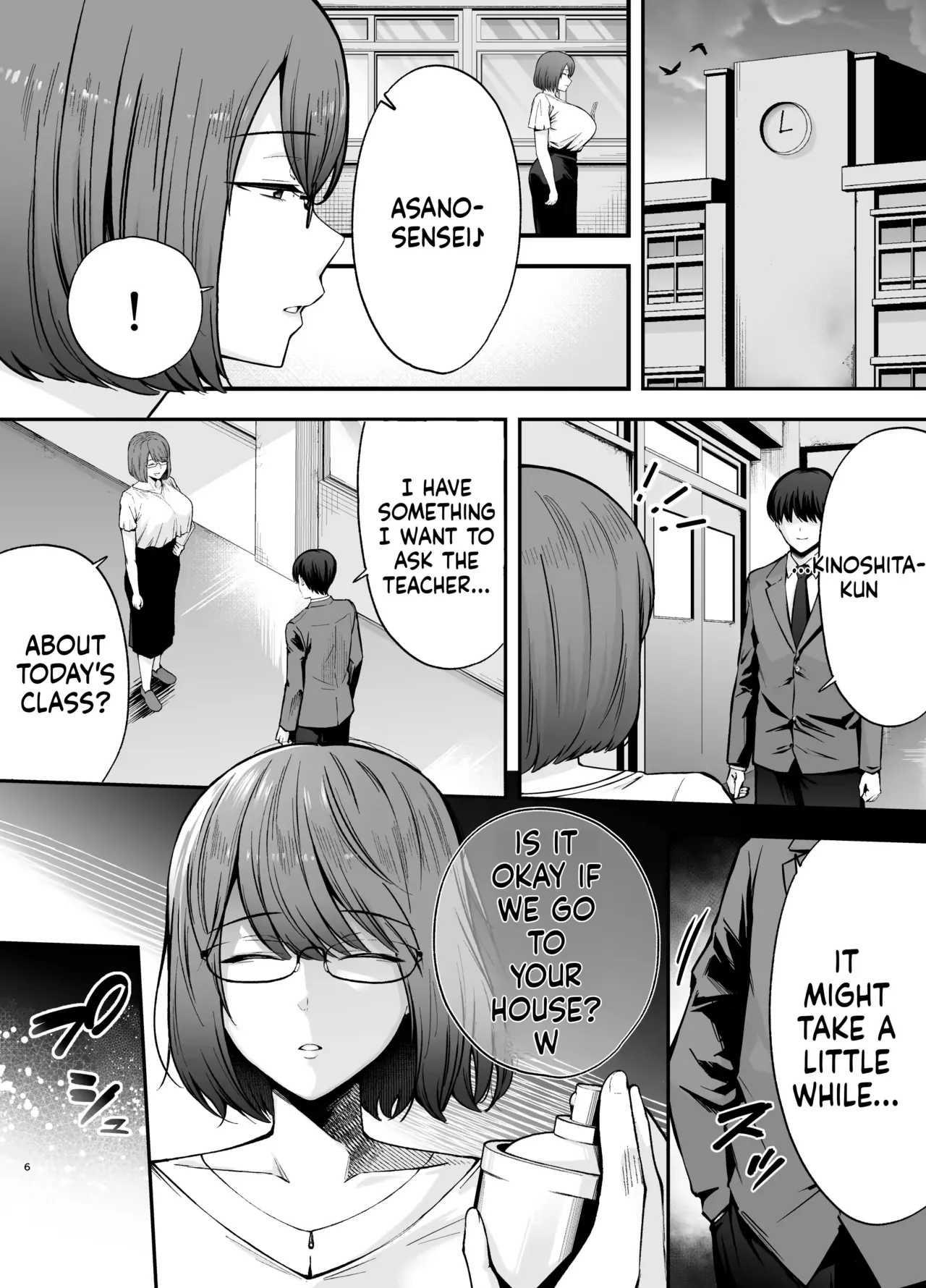 Submission Classroom: Do Whatever You Want to Your Classmates with Aphrodisiac Gas 3 image number 5