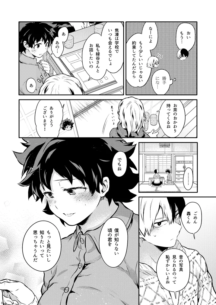 [Kyūjitsu shukkin)Chikaya]Love Me Tender (Boku no Hero Academia)4sample изображение № 5