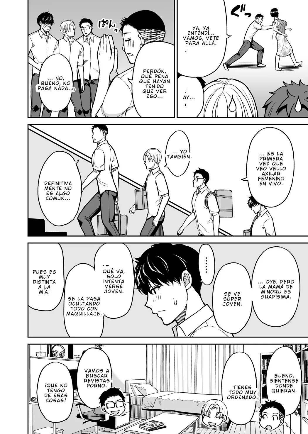 [SPRING CASTLE (Shunjou Shuusuke)] La madre de mi amigo es una madura lujuriosa [Versión DL] 4eme image