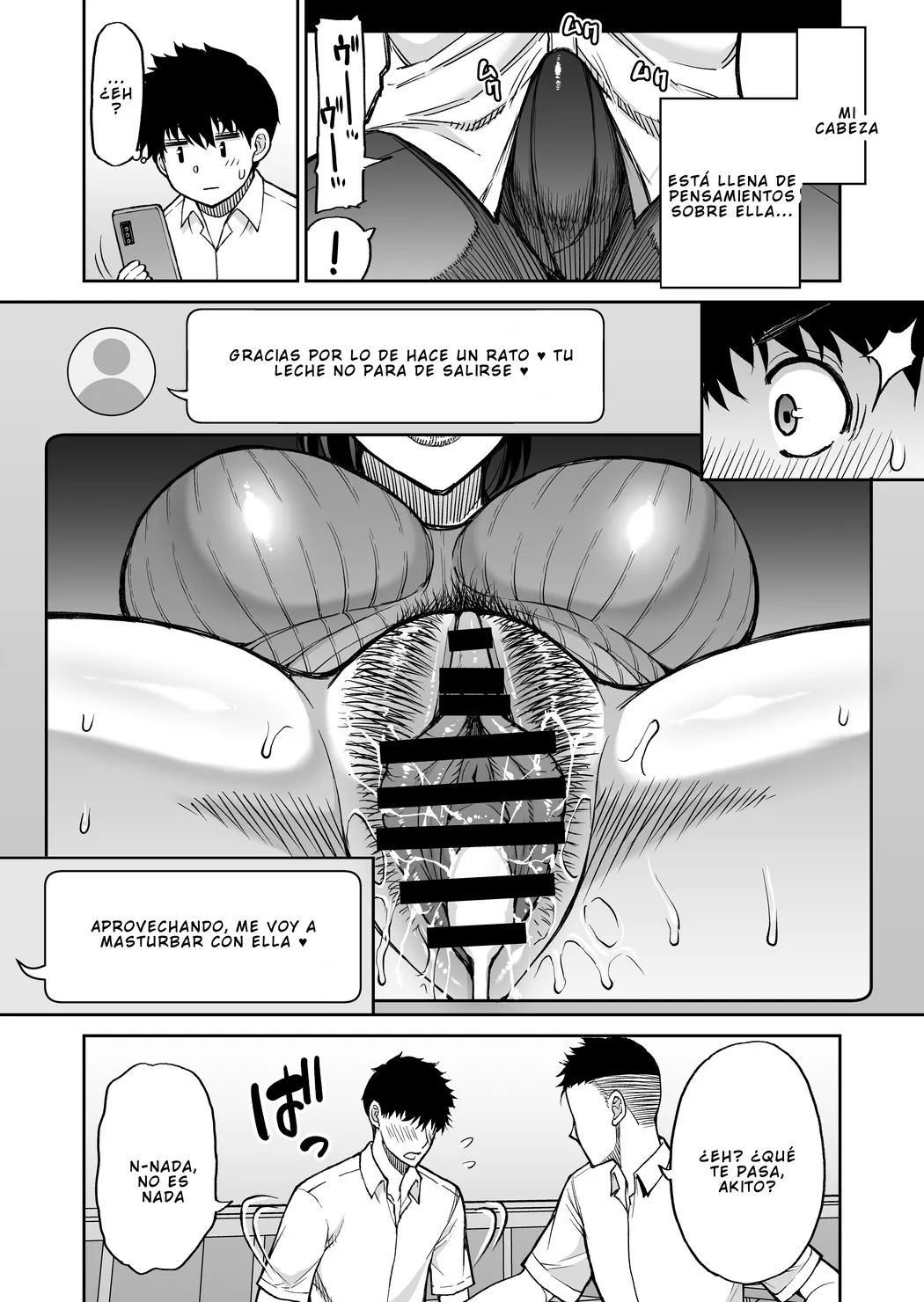 [SPRING CASTLE (Shunjou Shuusuke)] La madre de mi amigo es una madura lujuriosa [Versión DL] 53eme image