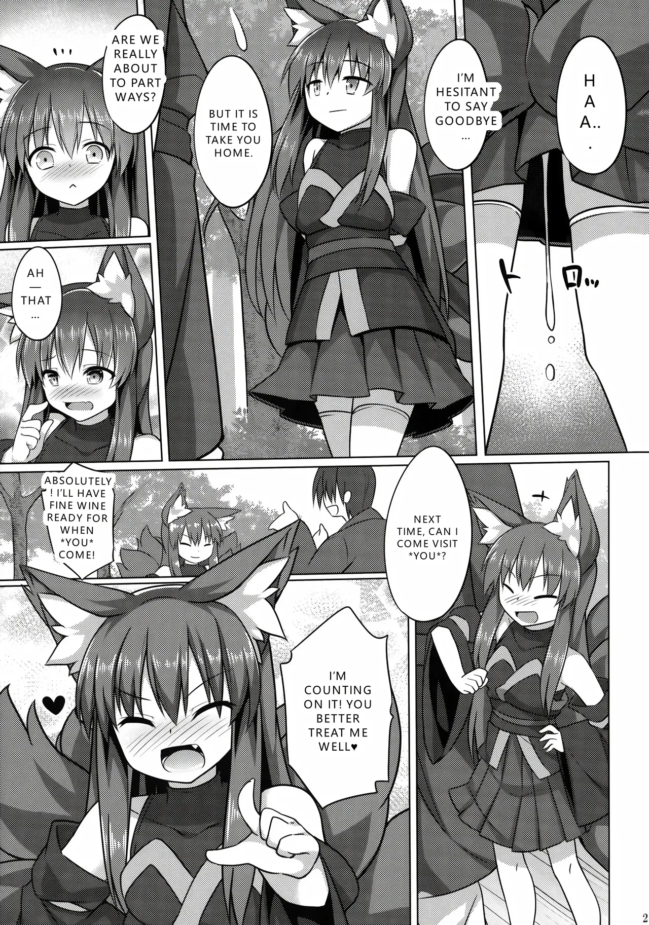 (C96) [Doku Denpa Jushin-chuu (Roshin)] Mori de Kega Shite Tasukete Moratta kedo Tsuyokute Kawaii Kitsune-san ni Totte Kuwaremashita. (VGT13) (English) image number 23