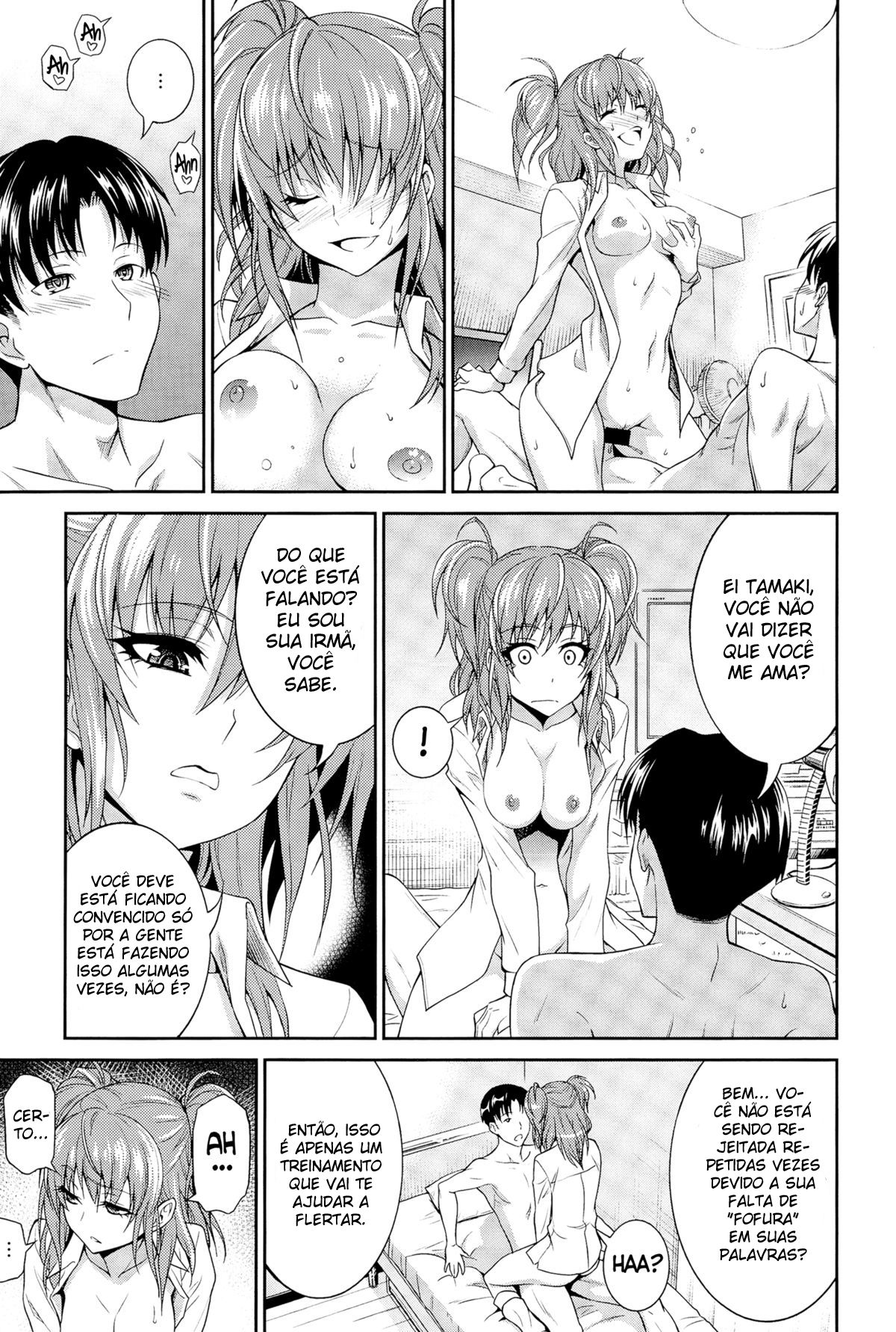 [Aoki Kanji] Imouto no Iiwake | Sister's Excuse (COMIC Anthurium 025 2015-05) [Portuguese-BR] [Boteco Hentai] image number 11