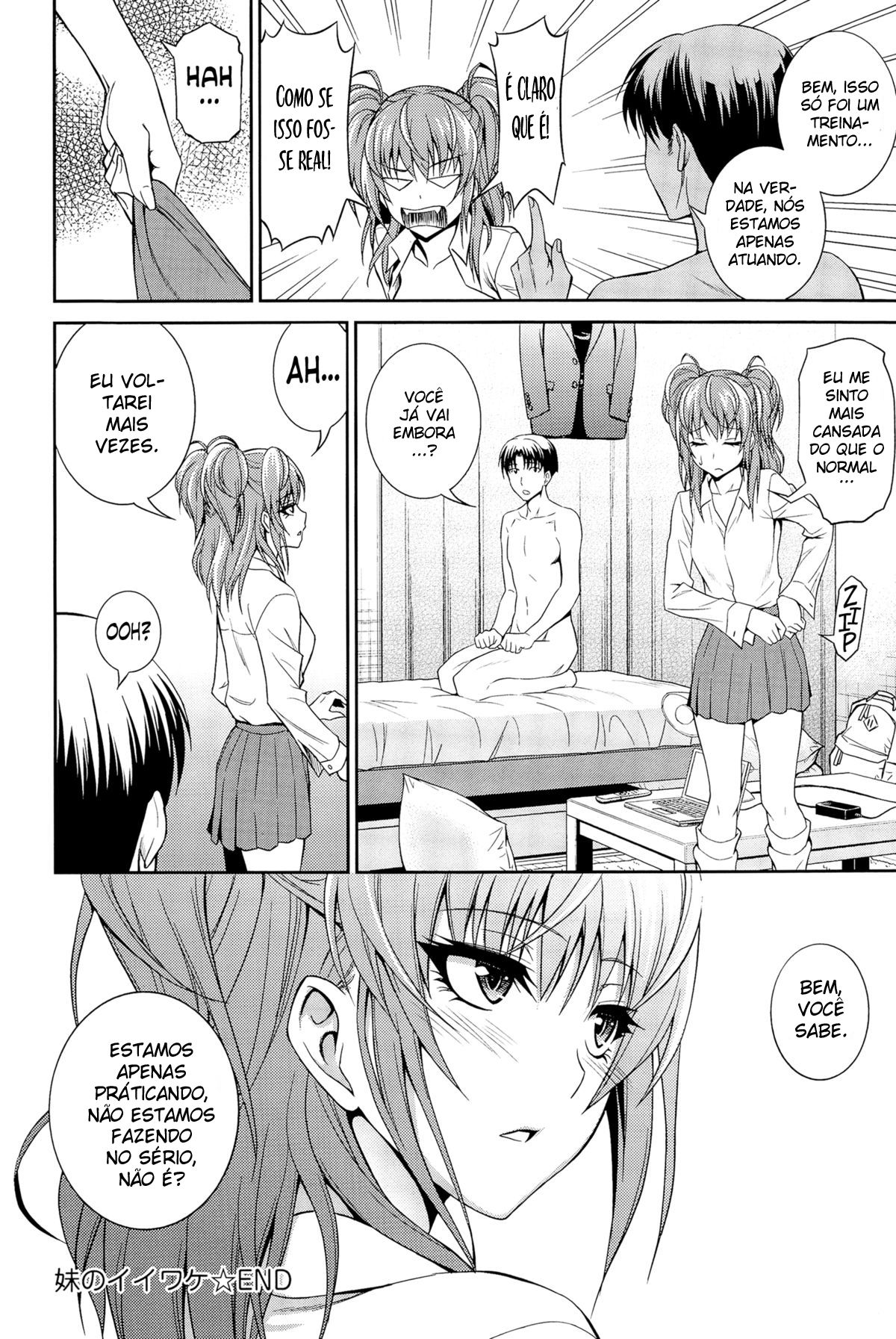 [Aoki Kanji] Imouto no Iiwake | Sister's Excuse (COMIC Anthurium 025 2015-05) [Portuguese-BR] [Boteco Hentai] image number 22