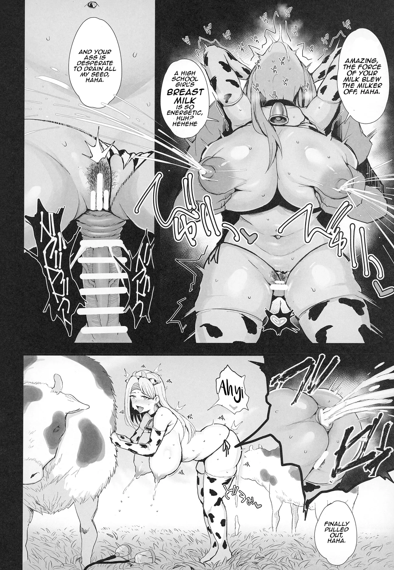 [Jack to Nicholson (NoriPachi)] Hajimete no Tanetsuke Sakunyuu Taiken | My First Breeding & Milking Experience [Digital] [English] [Aishi21] изображение № 22