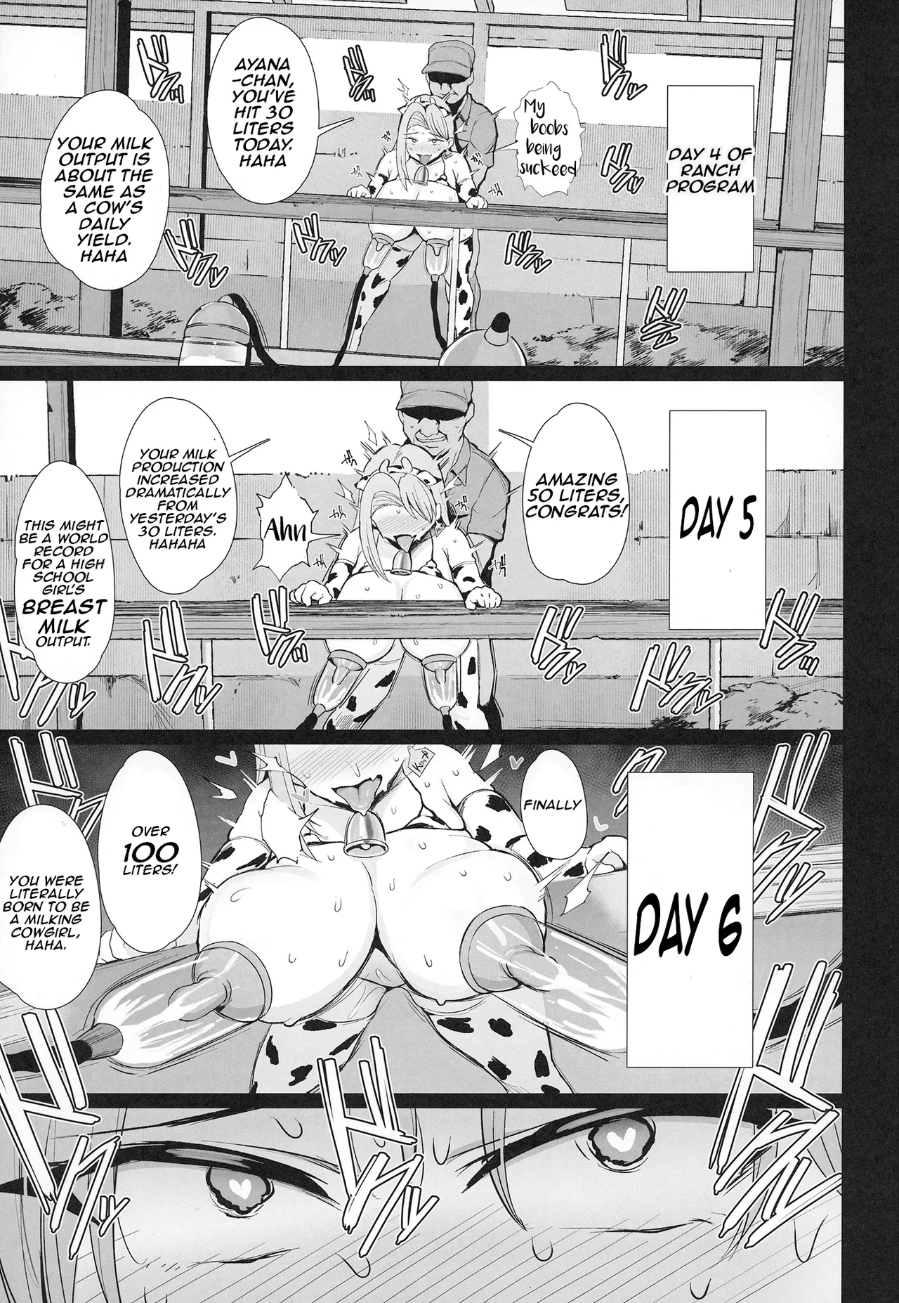 [Jack to Nicholson (NoriPachi)] Hajimete no Tanetsuke Sakunyuu Taiken | My First Breeding & Milking Experience [Digital] [English] [Aishi21] изображение № 33