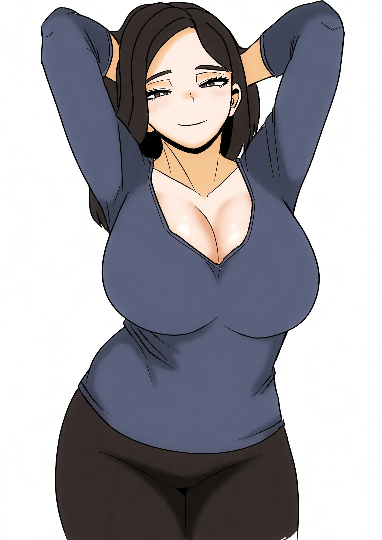 母さんあと1分したら服着るからね image number 27