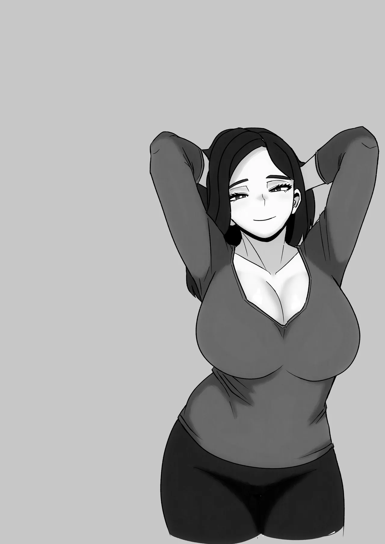 母さんあと1分したら服着るからね image number 29