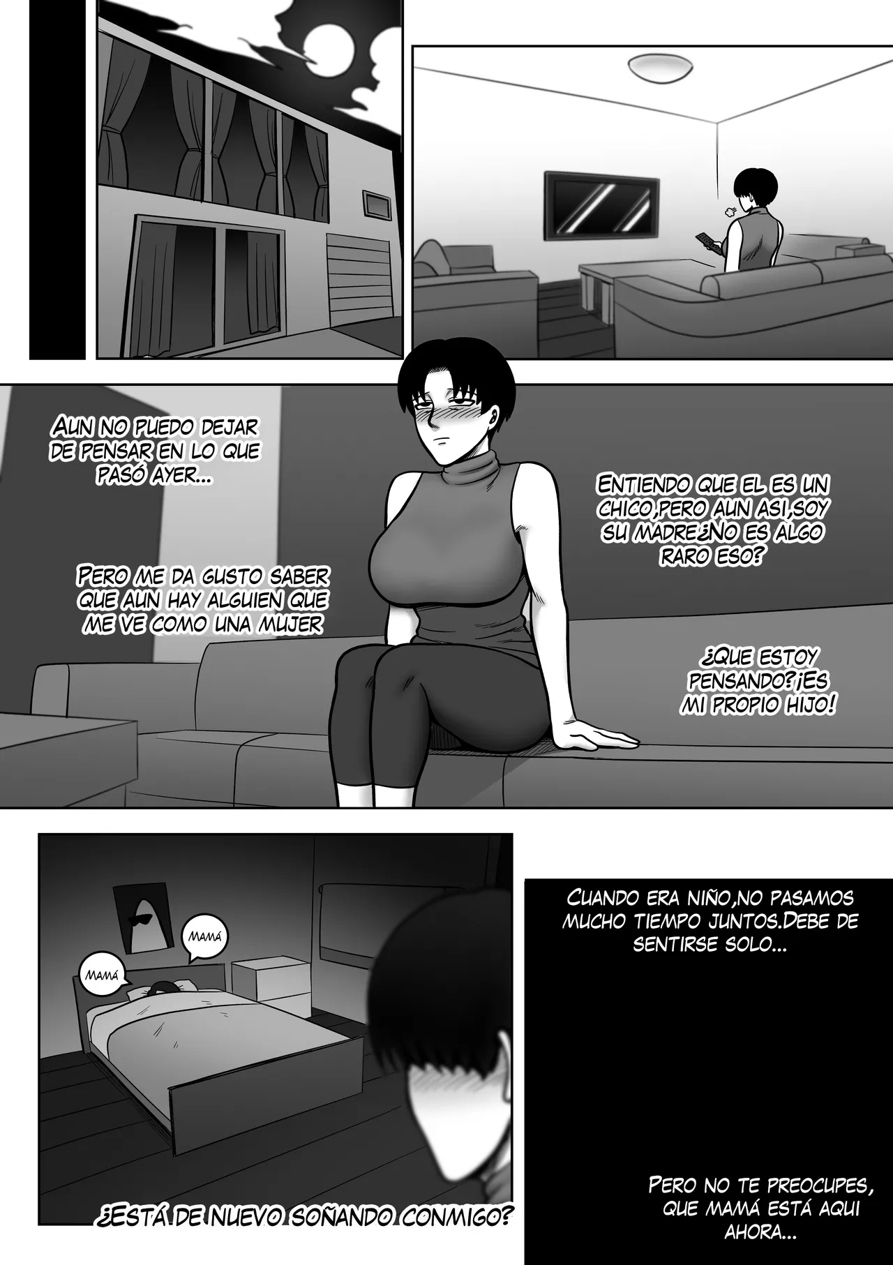 [ALAMAMA] Dad stole My GF so I try to steal His Wife #2 [Spanish] [Uncensored] [VarKatzas666] изображение № 6