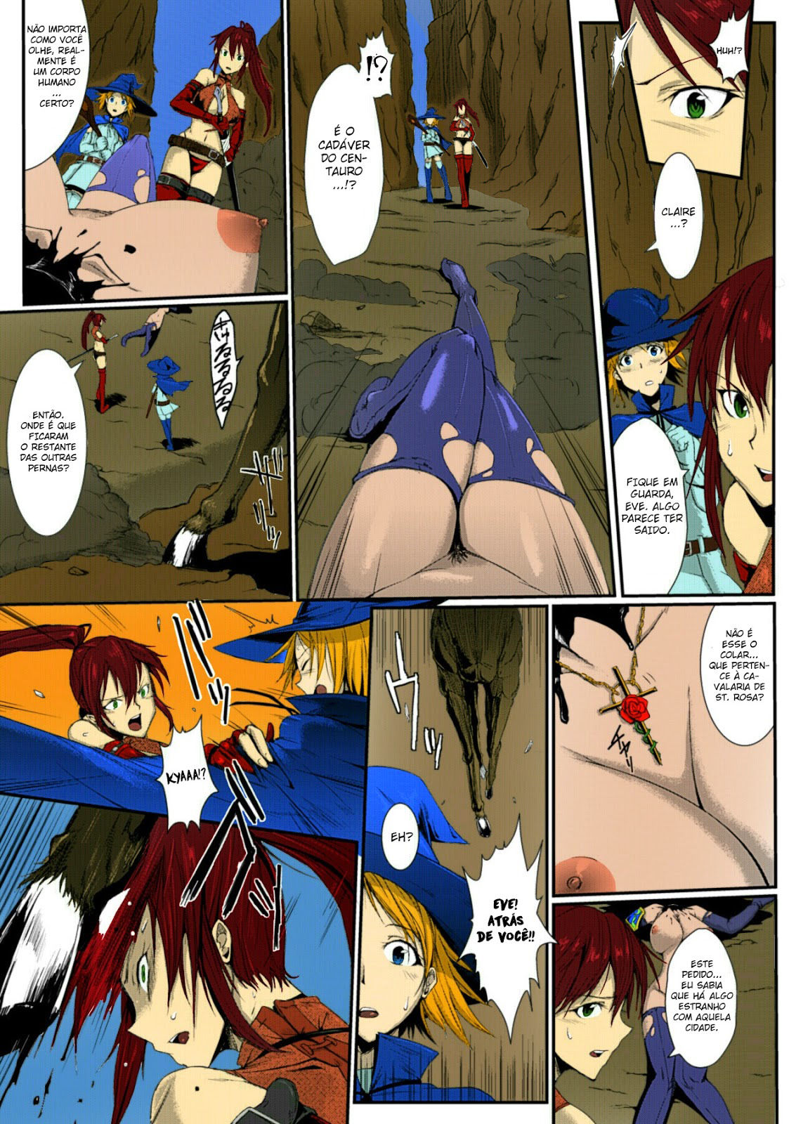 [Fan no Hitori] Man Eater (COMIC Unreal 2013-04 Vol. 42) [Portuguese-BR] [Boteco Hentai] [Colorized] [Digital] imagen número 3