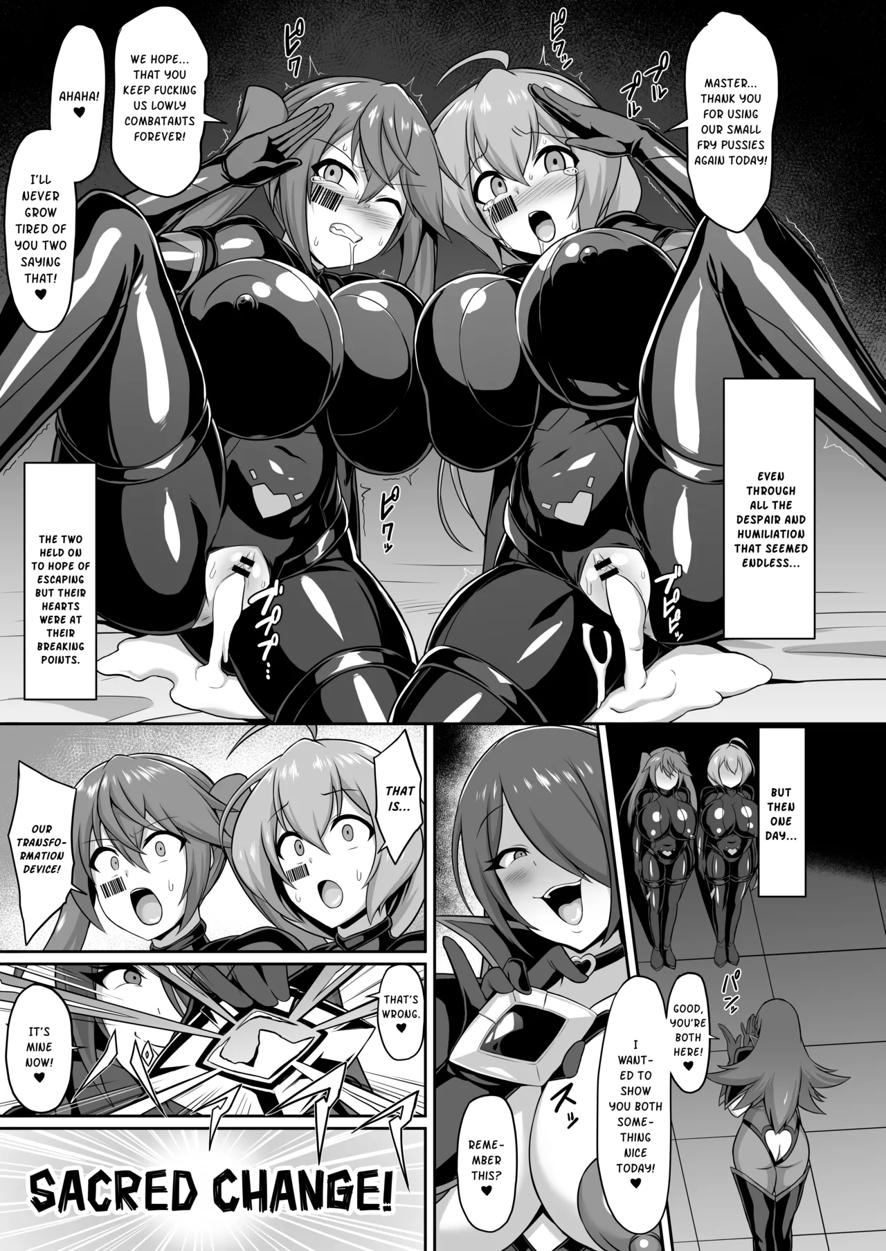 [Ikameshi Shokudou (Ikameshi)] Seisou Kouki Sacred Flare & Aqua -Buzama Sentouin-ka Songen Hakai Keikaku | Sacred Flare & Aqua - The Plan to Degrade Combatants and Destroy Their Dignity [English] image number 27