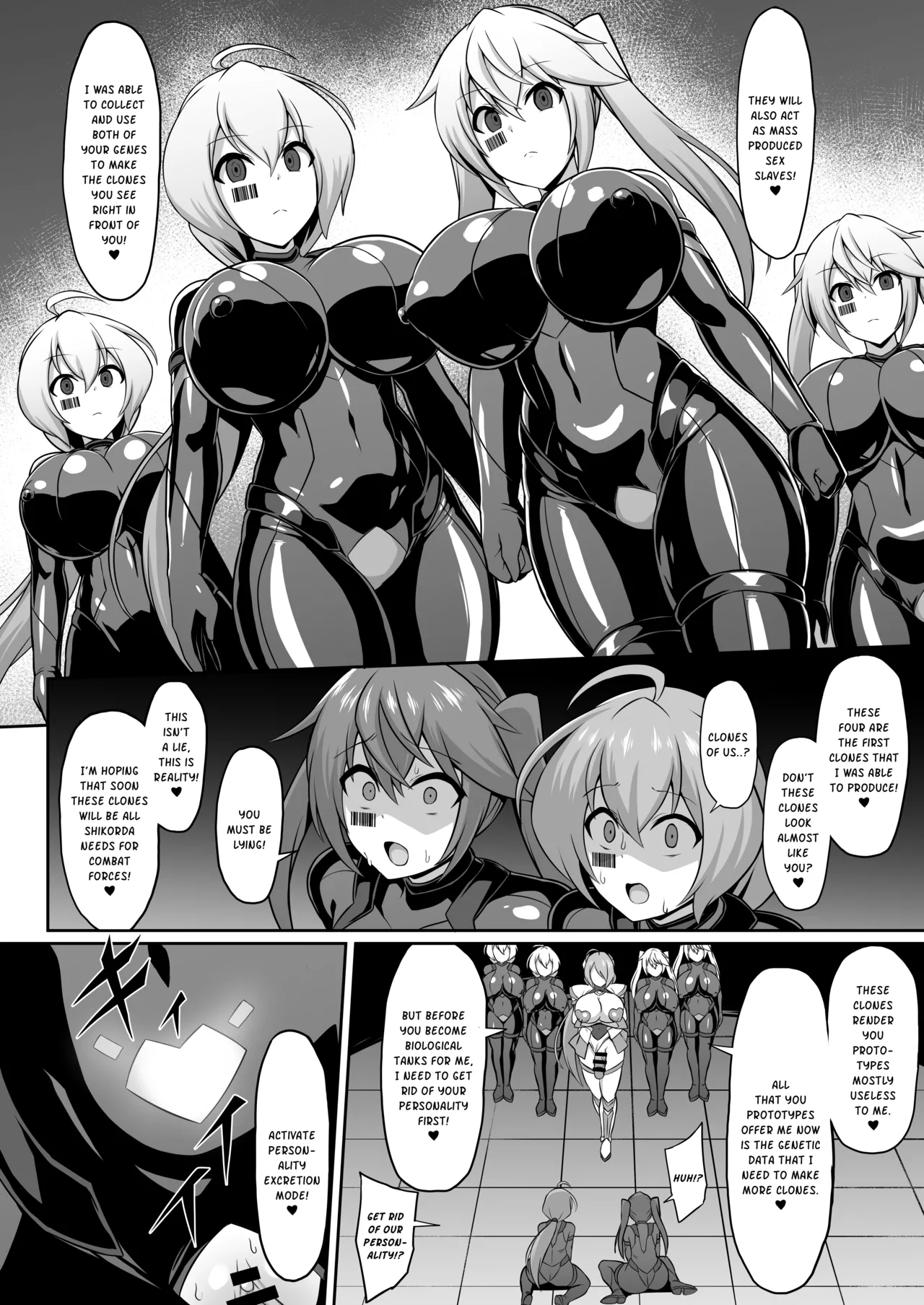 [Ikameshi Shokudou (Ikameshi)] Seisou Kouki Sacred Flare & Aqua -Buzama Sentouin-ka Songen Hakai Keikaku | Sacred Flare & Aqua - The Plan to Degrade Combatants and Destroy Their Dignity [English] image number 38