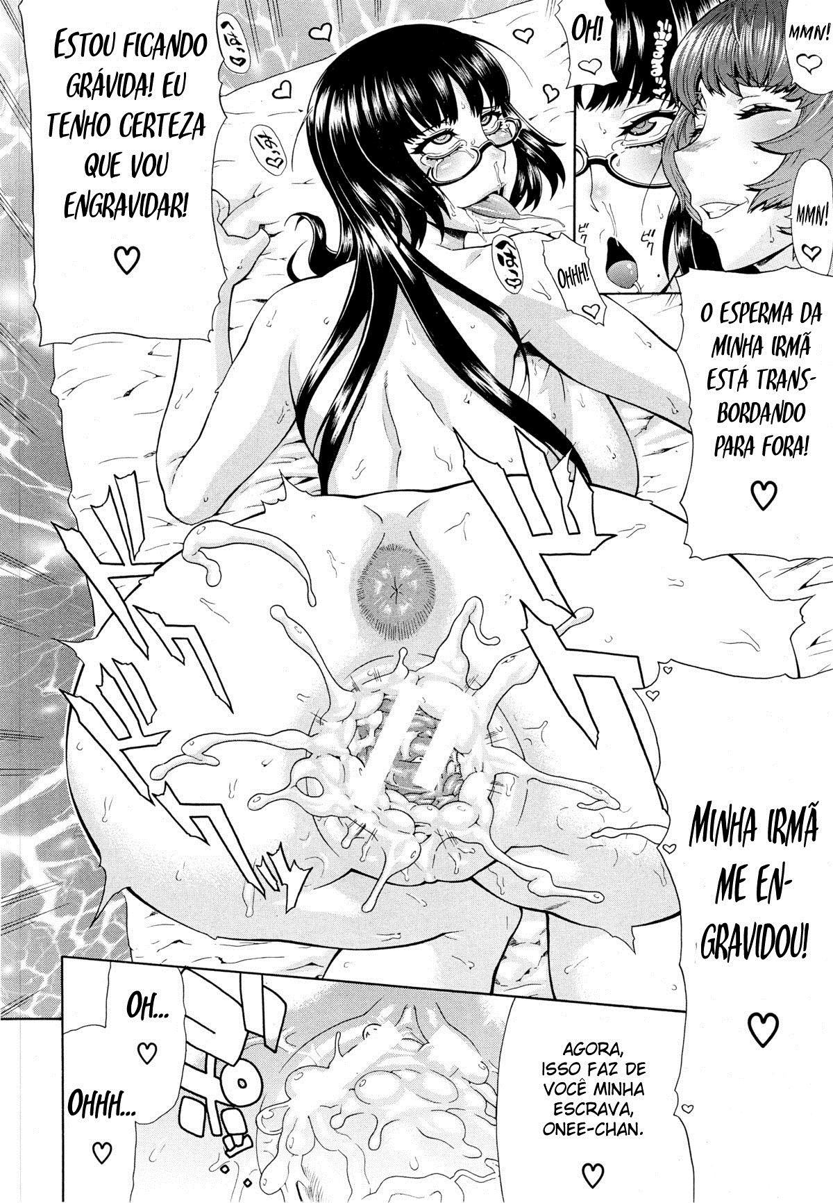 [Gura Nyuutou] Shimai - Sister Sister (COMIC MUJIN 2013-03) [Portuguese-BR] [Boteco Hentai] 画像番号 28