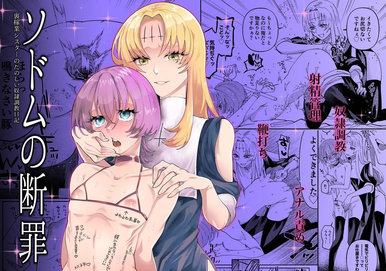 [ヒダリミギ (二等辺)] ソドムの断罪-裏稼業シスターの楽しい奴●調教日記- [DL版] première image