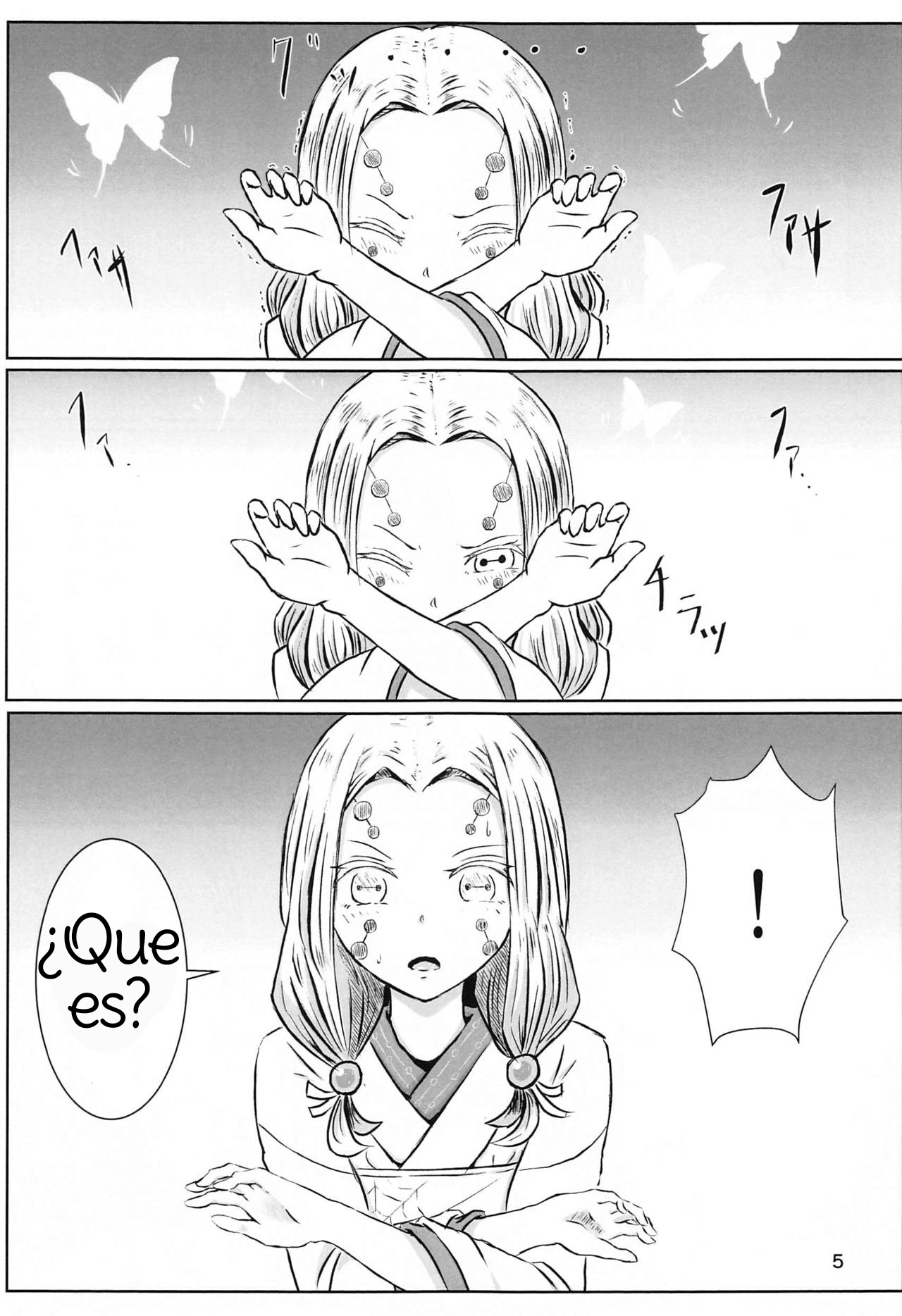 [Shironeko Nokiki] Les no Kokyuu | Lesbian Breathing (Kimetsu no Yaiba) [Spanish] [Amaterasu] image number 4