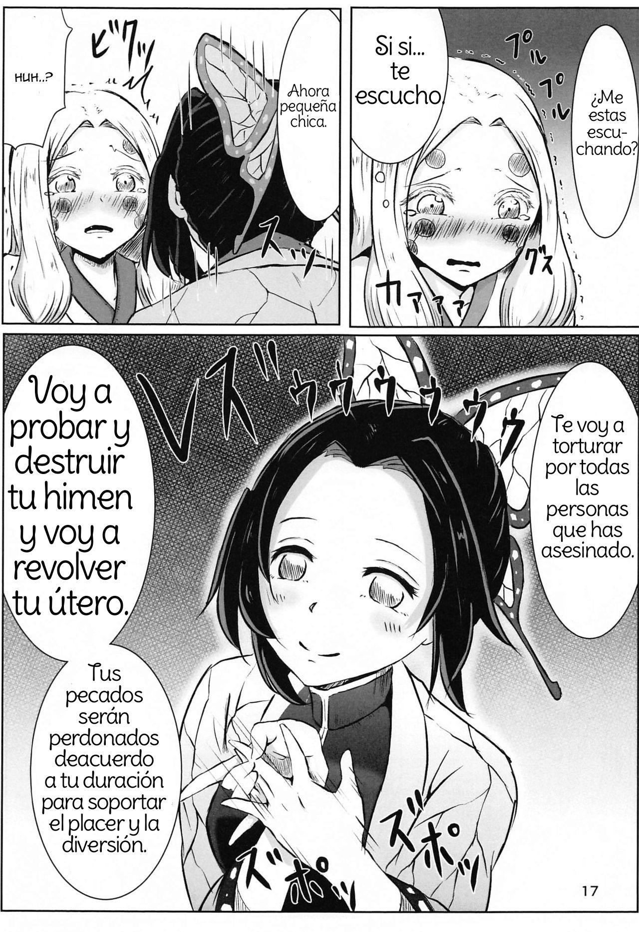 [Shironeko Nokiki] Les no Kokyuu | Lesbian Breathing (Kimetsu no Yaiba) [Spanish] [Amaterasu] image number 16