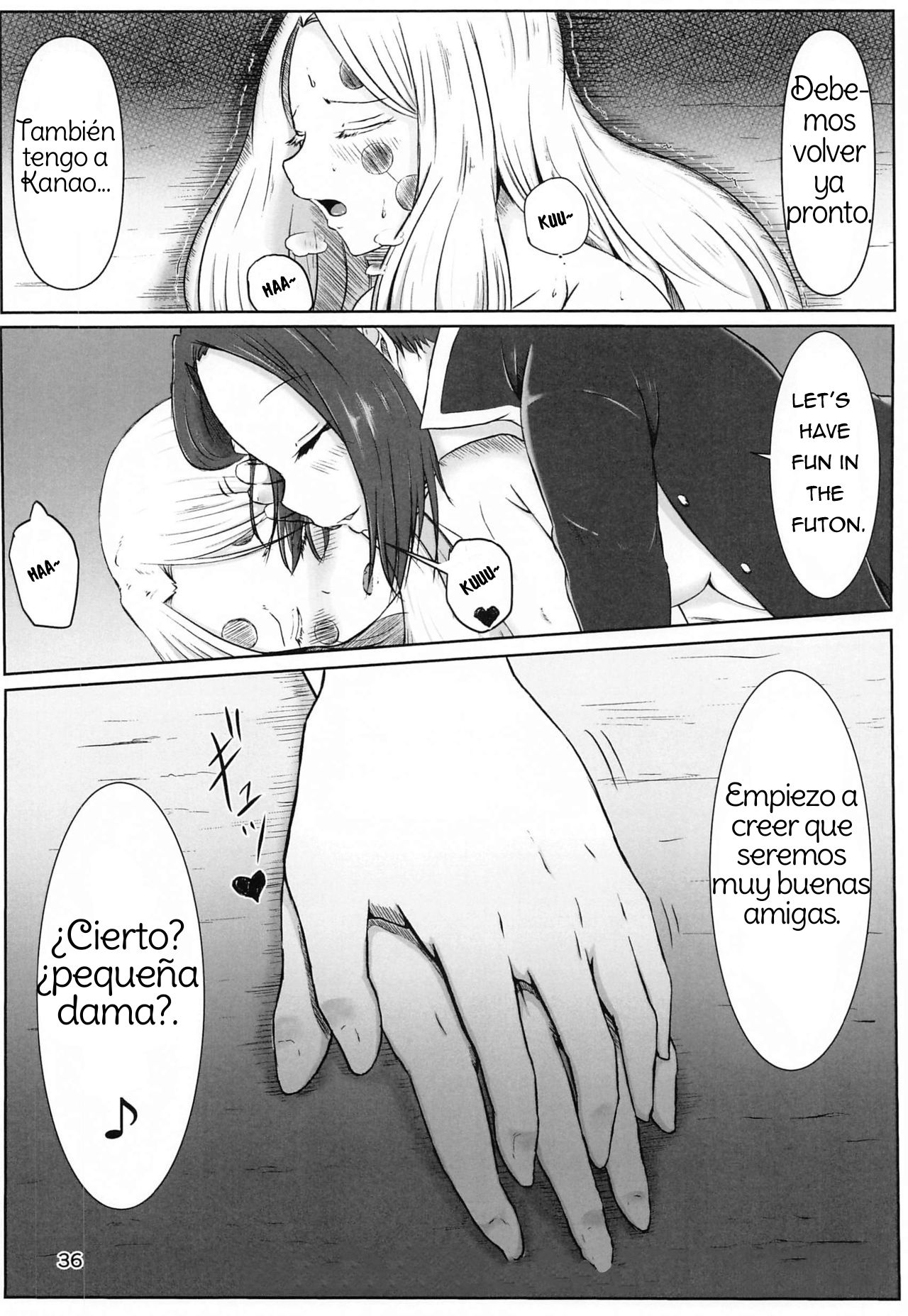 [Shironeko Nokiki] Les no Kokyuu | Lesbian Breathing (Kimetsu no Yaiba) [Spanish] [Amaterasu] image number 35